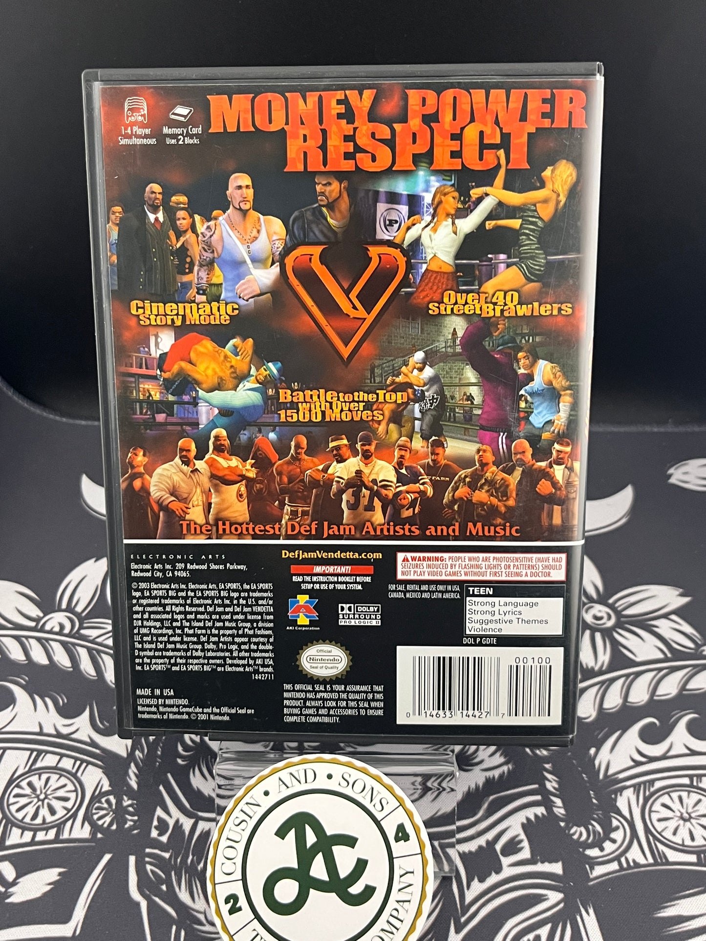 Def Jam Vendetta GC GameCube CIB