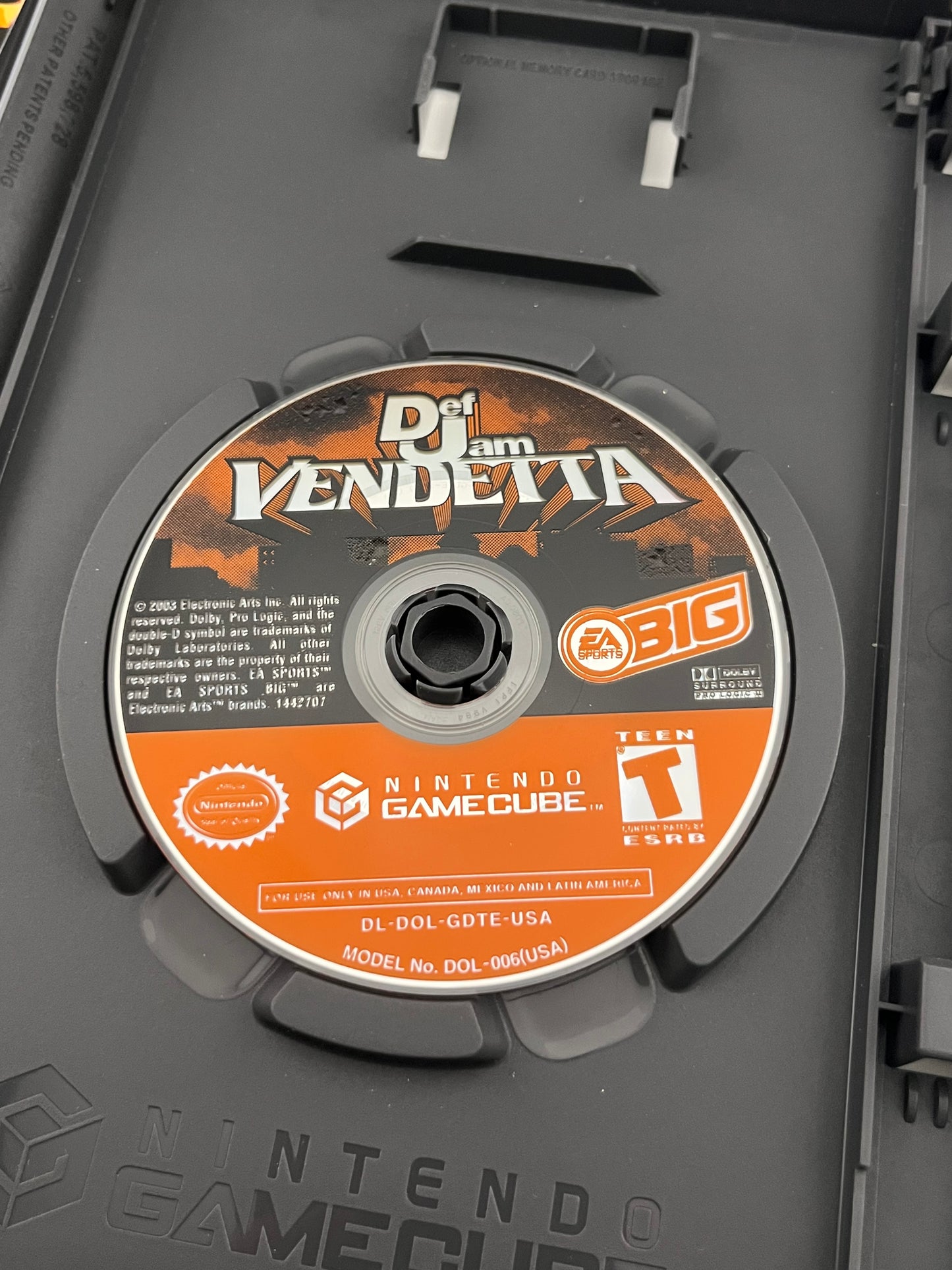 Def Jam Vendetta GC GameCube CIB