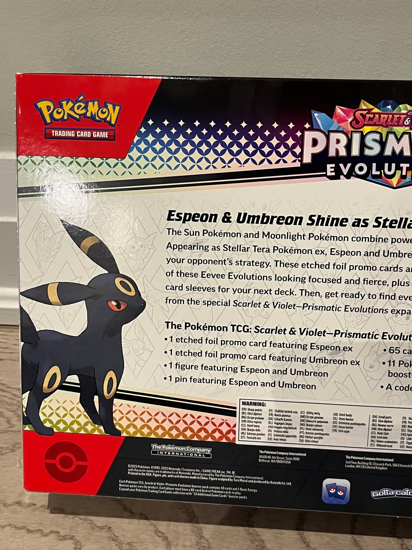 Pokemon Prismatic Evolutions Premium Figure Collection