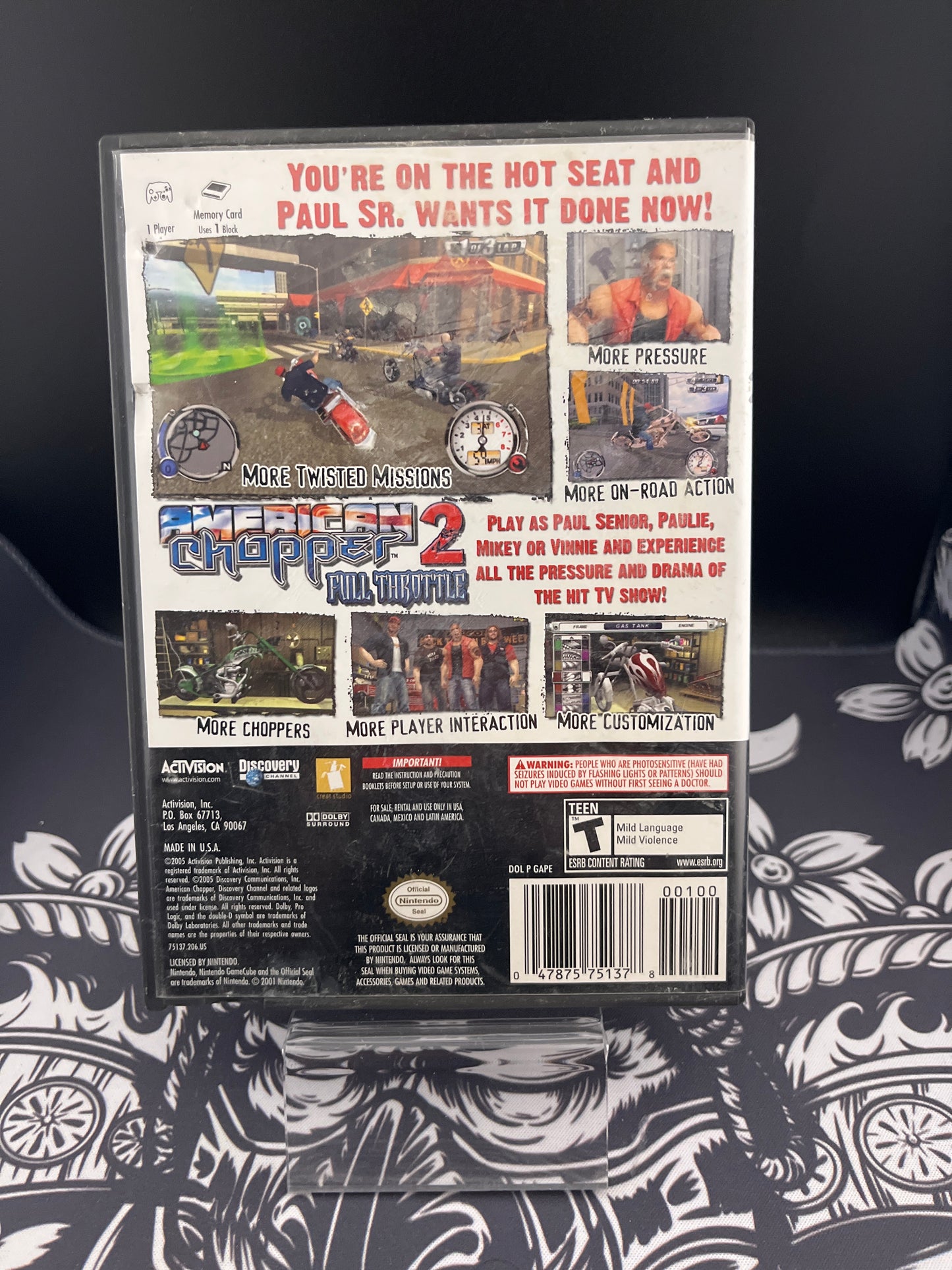 American Chopper 2 Full Throttle GameCube CIB