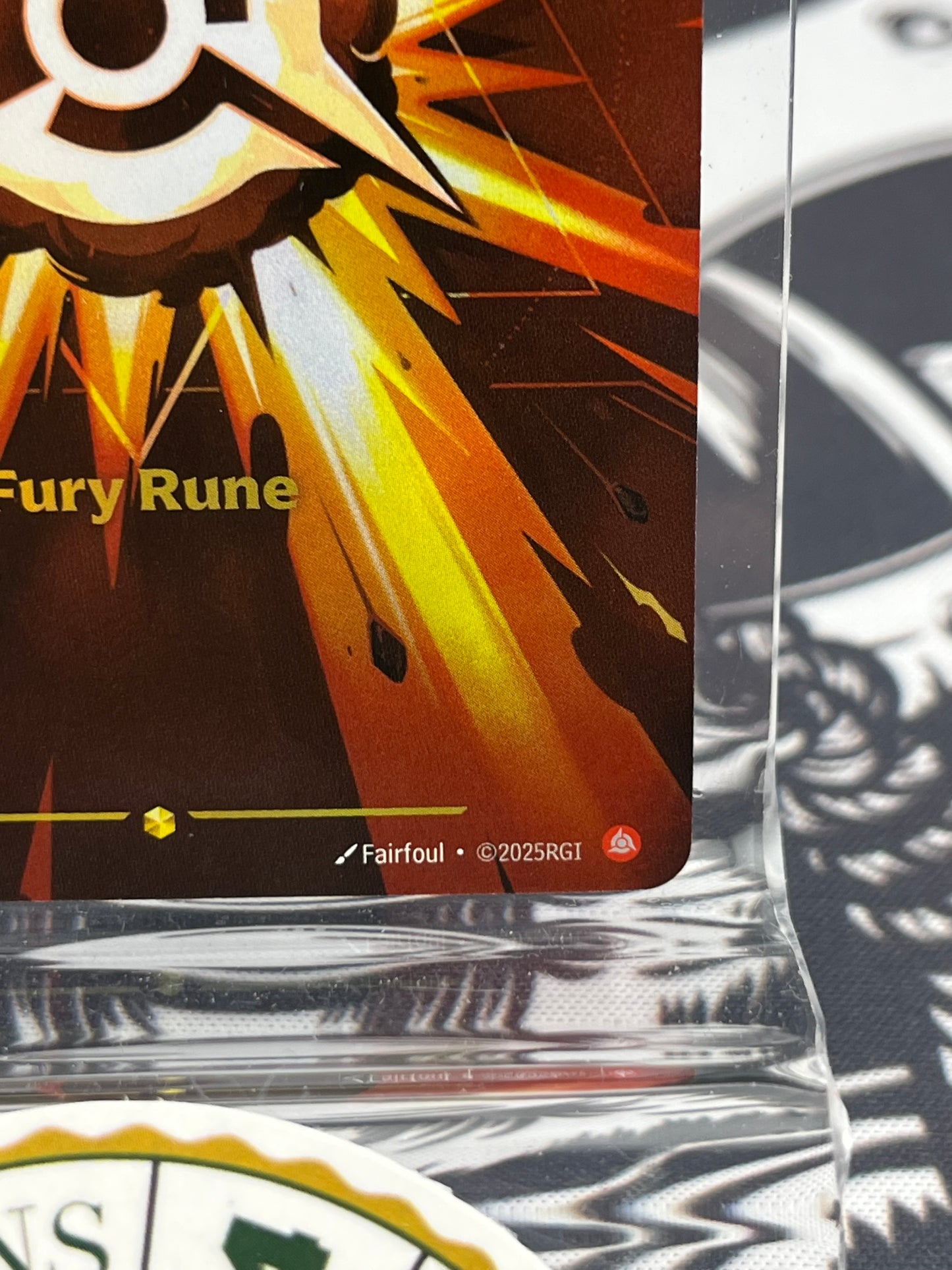 Riftbound TCG - Fury Rune (Alternate Art) - R01a - Spiritforged English NM