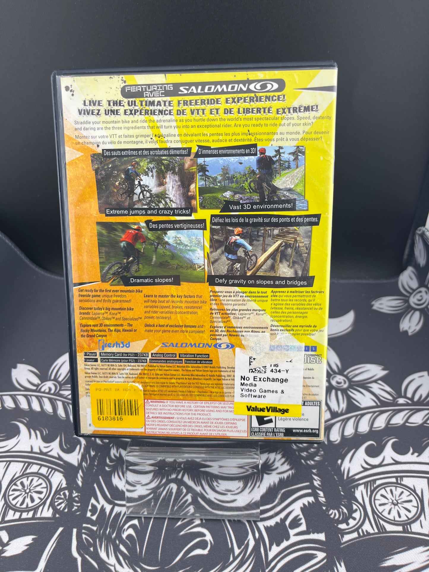 Mountain Bike Adrenaline PS2 (no Manual)