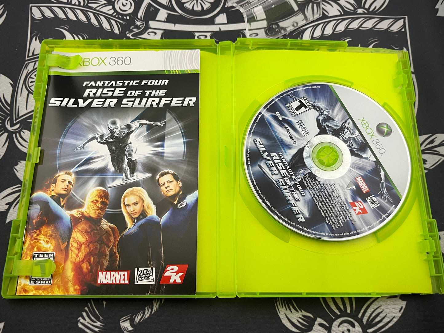 Fantastic Four Rise of Silver Surfer Xbox 360 CIB