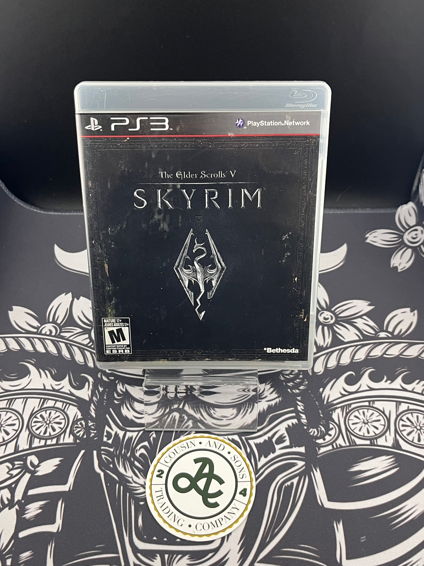 Skyrim elder scrolls V ps3 no manual