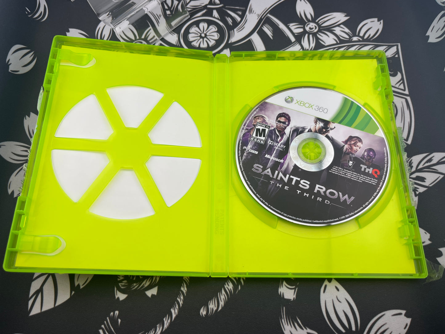 Saints Row 3 Xbox 360 No Manual