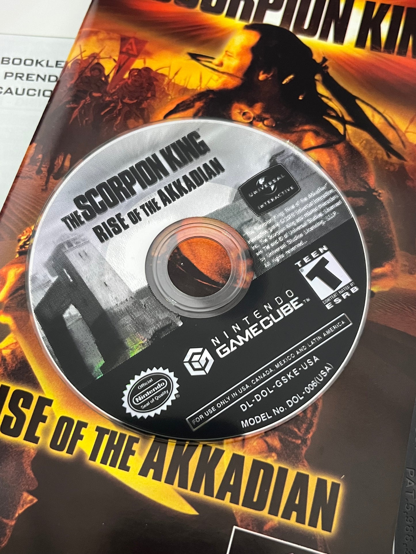 The Scorpion King GC GameCube CIB