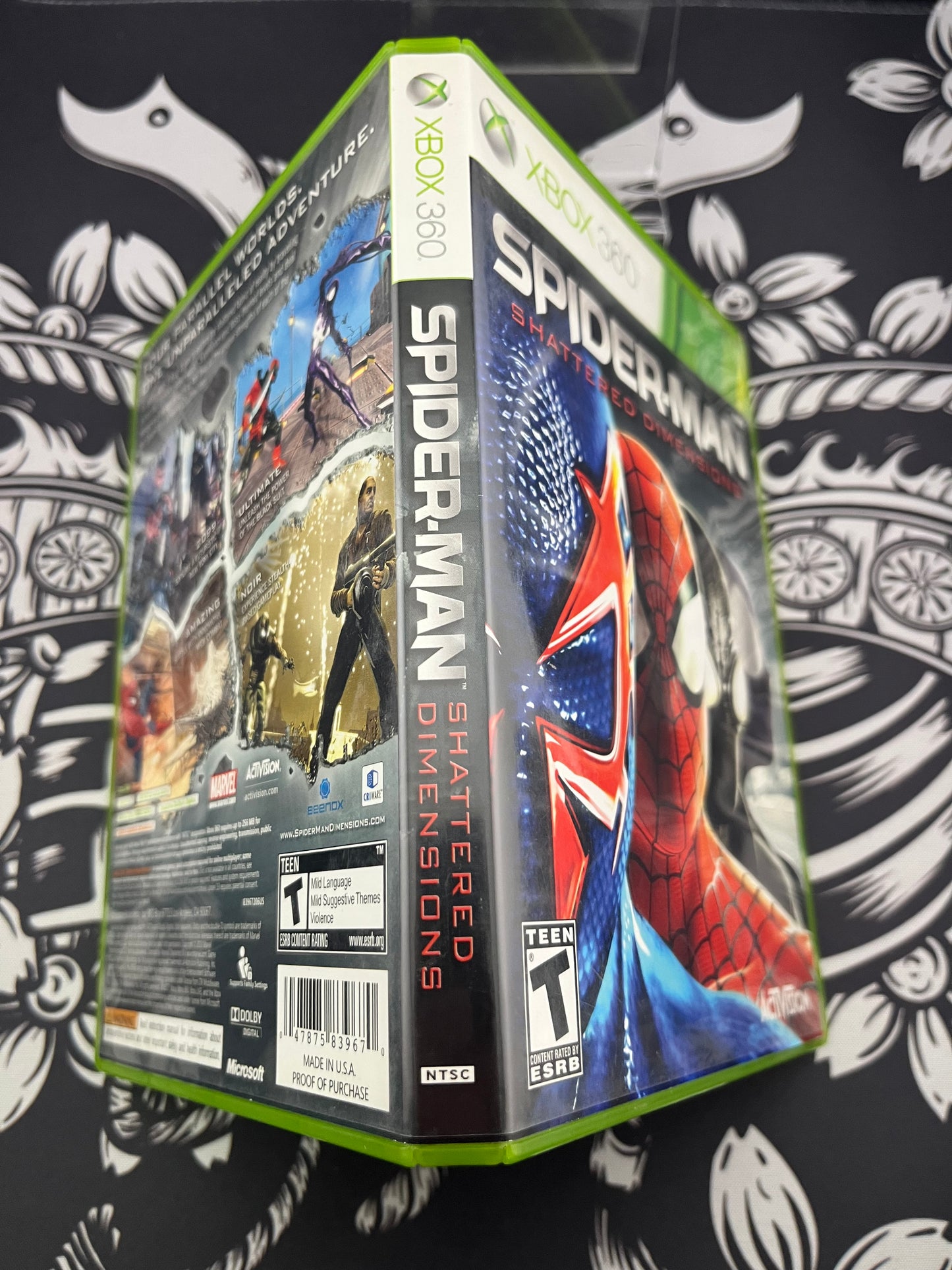 Spiderman Shattered Dimensions Xbox 360 CIB