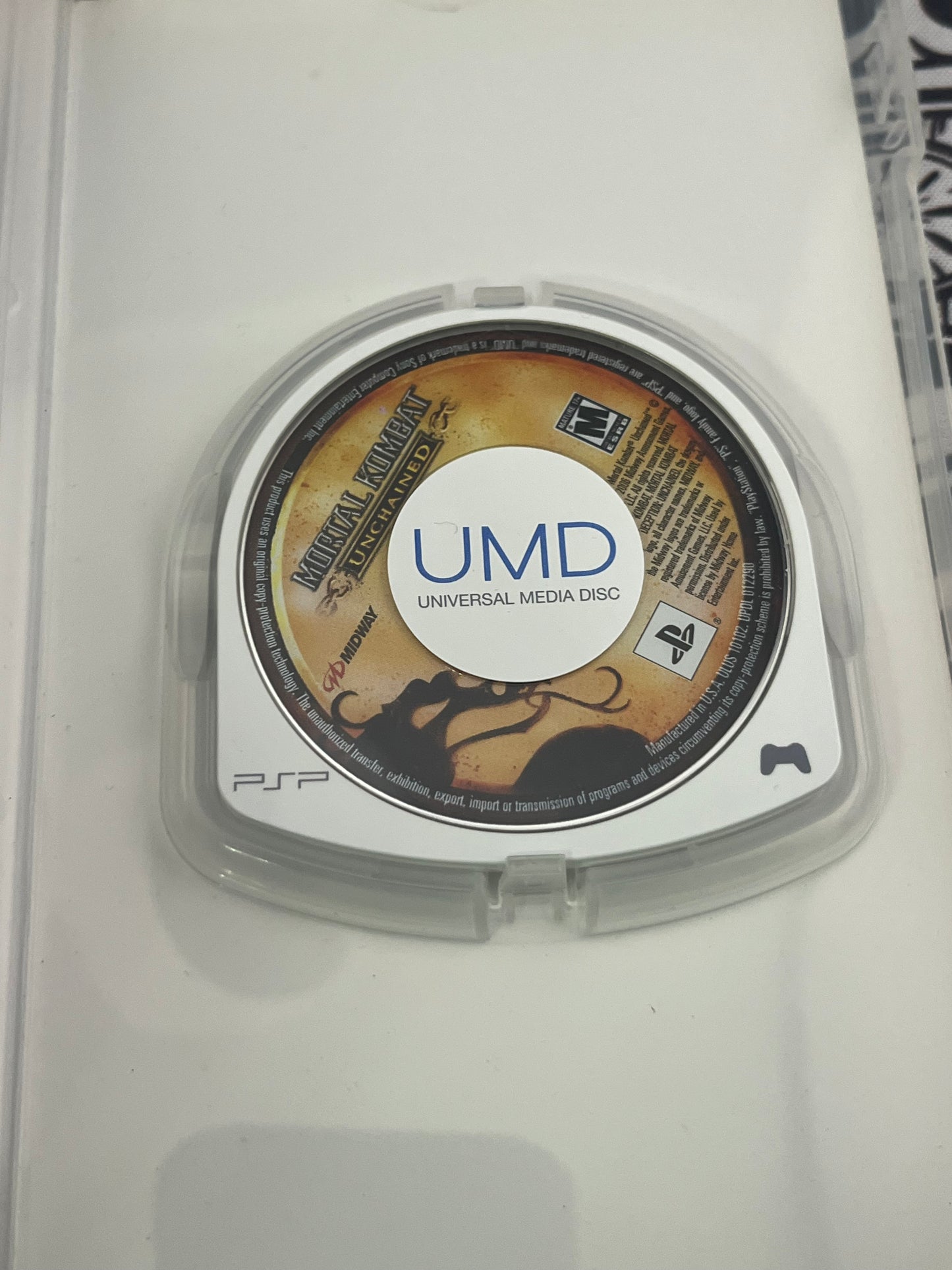 Mortal Kombat Unchained PSP CIB