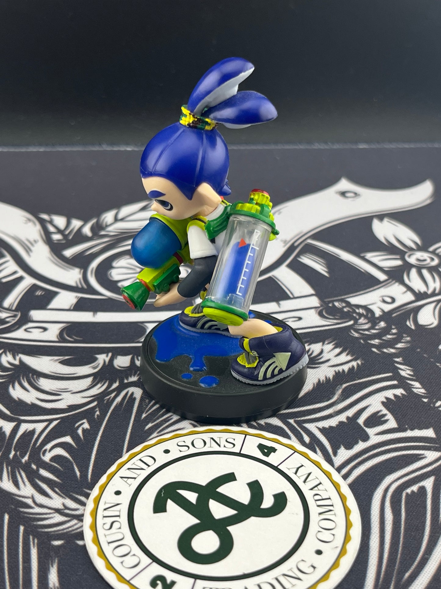 Inkling Blue Amiibo Loose