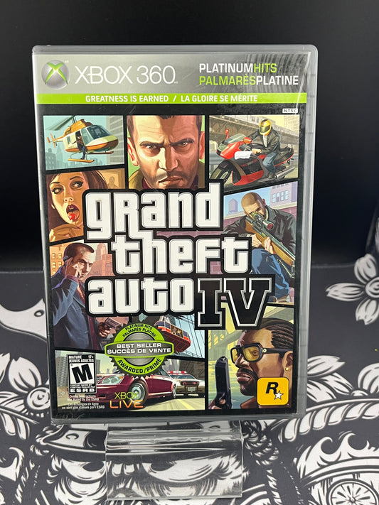 Grand Theft Auto IV PH Xbox 360 CIB