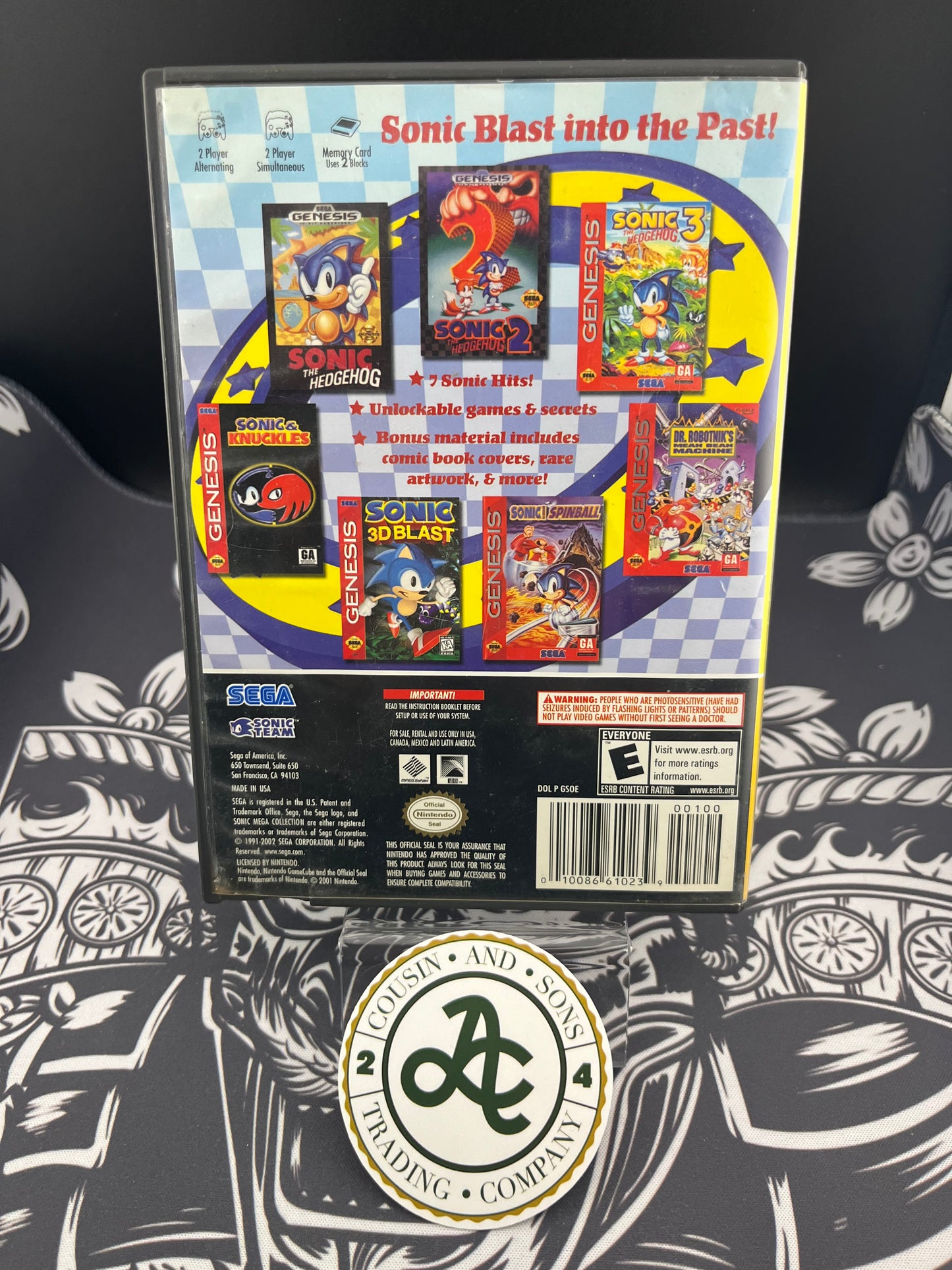 Sonic Mega Collection Player Choice GameCube CIB
