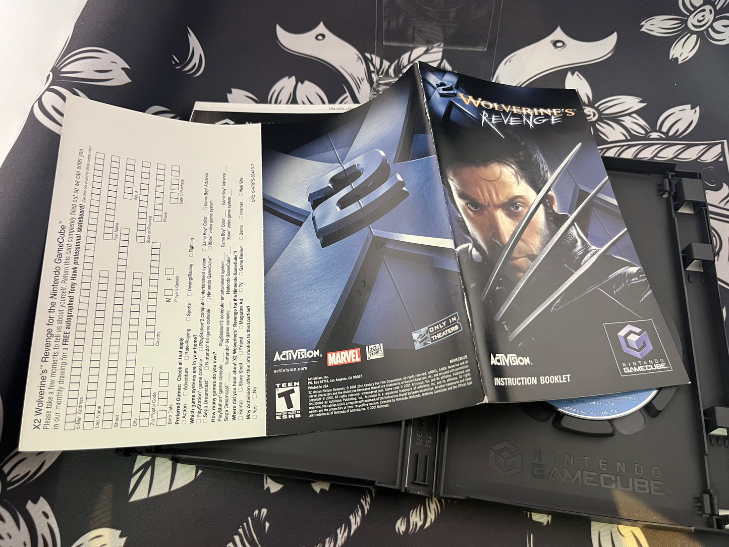 X2 Wolverine’s Revenge GameCube CIB