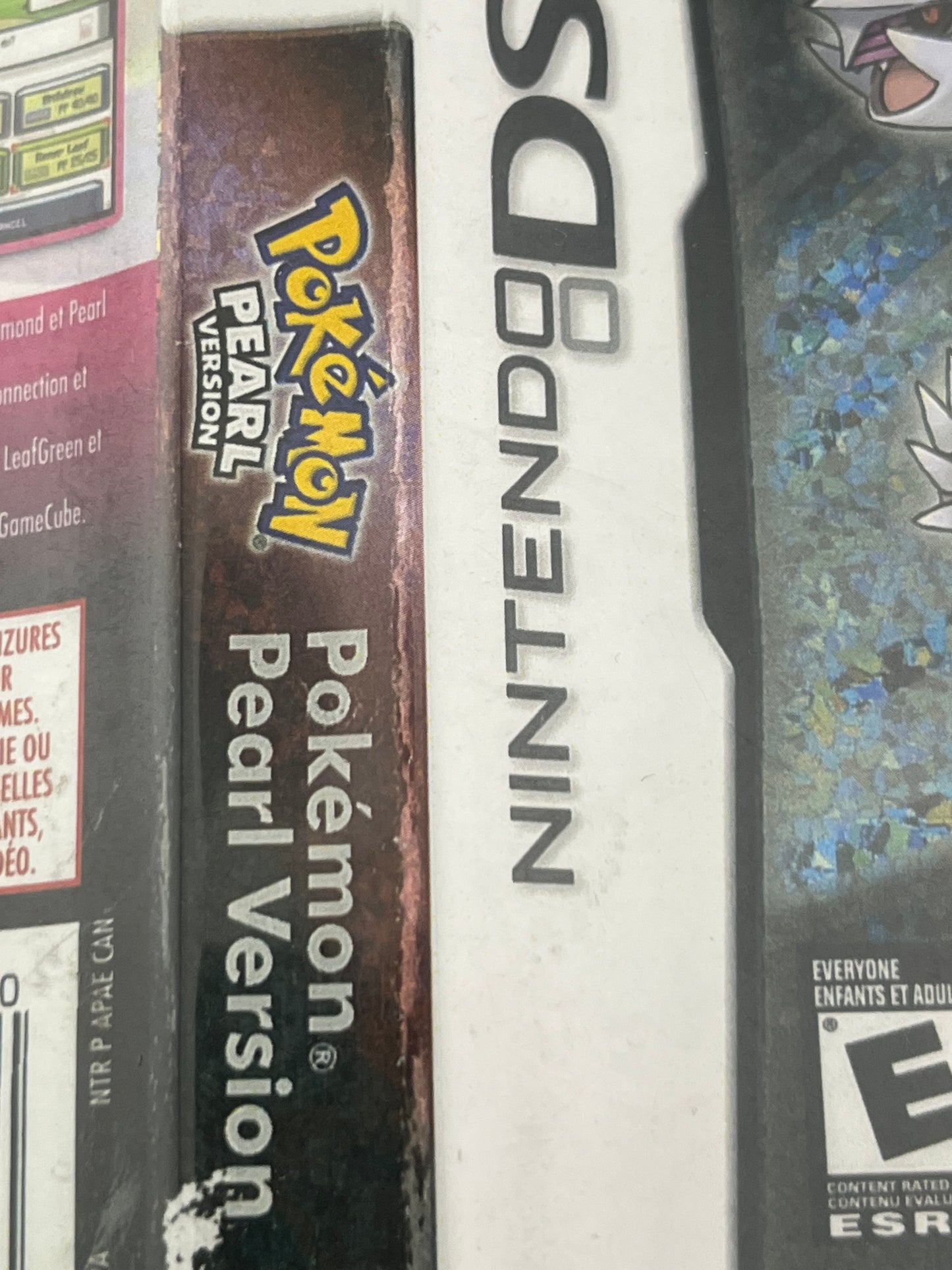 Pokémon Pearl DS CIB Manual Only