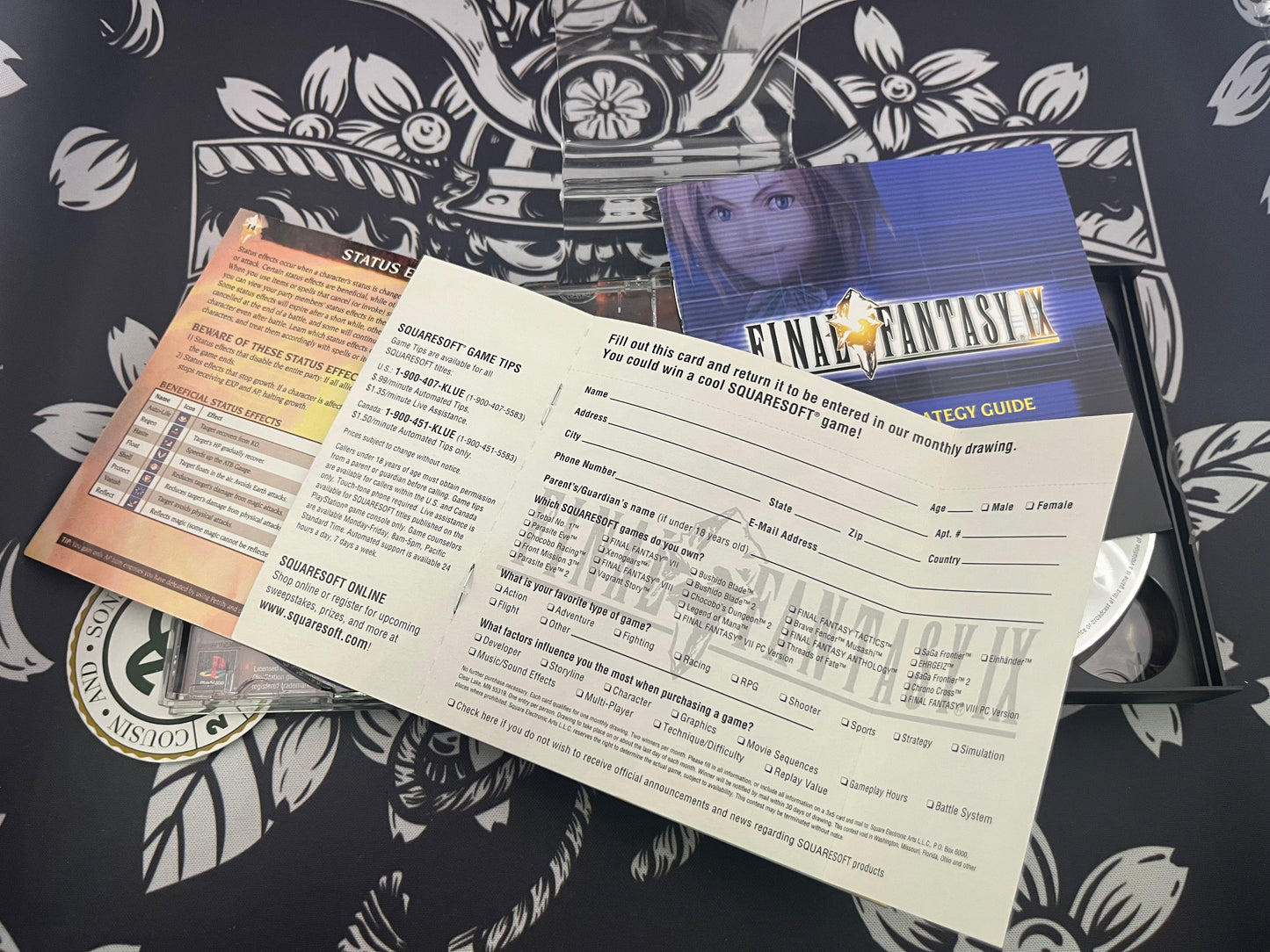 Final Fantasy IX 9 PS1 CIB