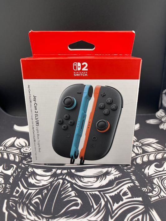 Nintendo Switch 2 Joy-Con (L/R) Light blue light red controllers BNIB