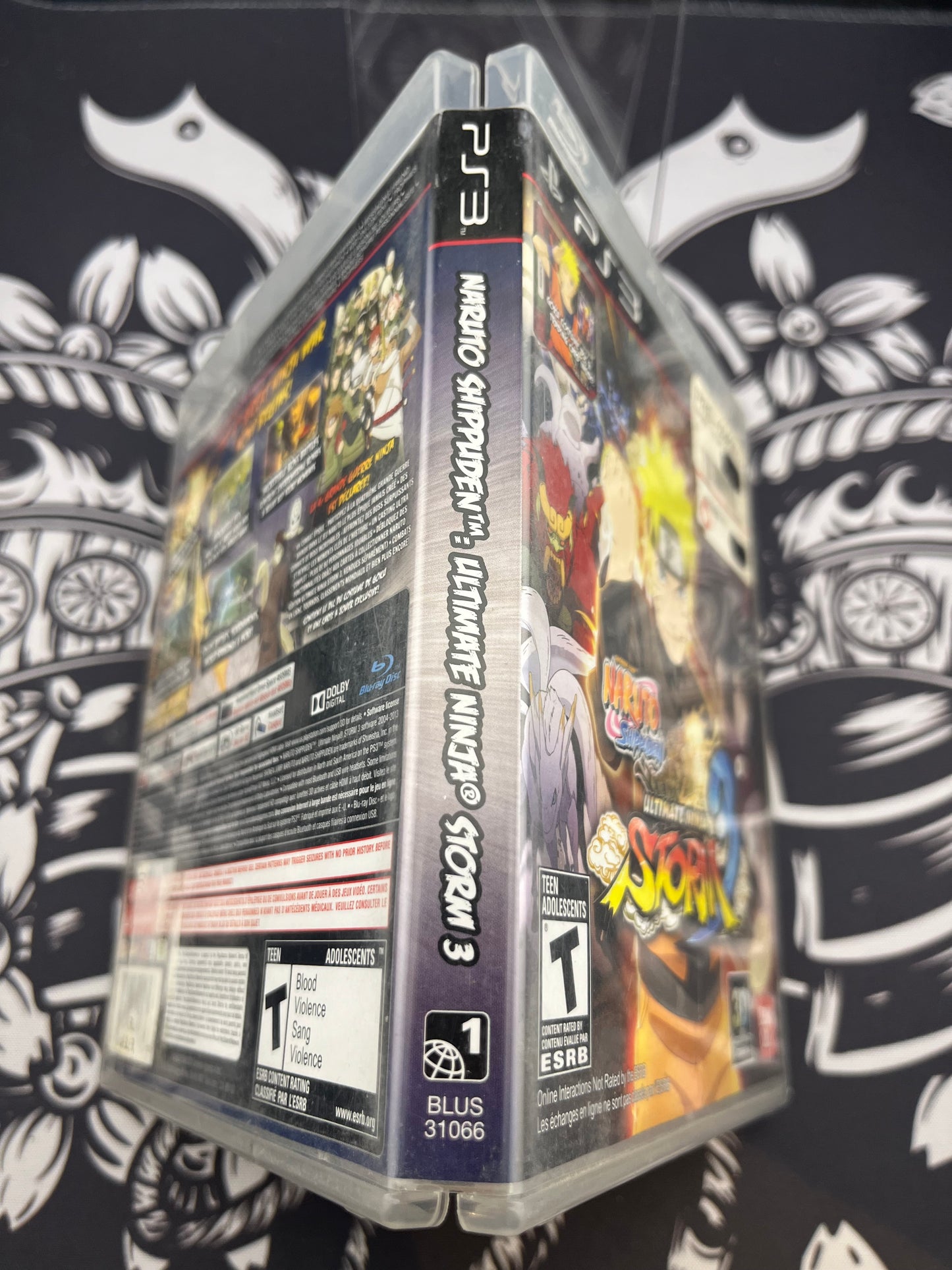 Naruto Shippuden Ultimate Ninja Storm 3 PS3 no manual