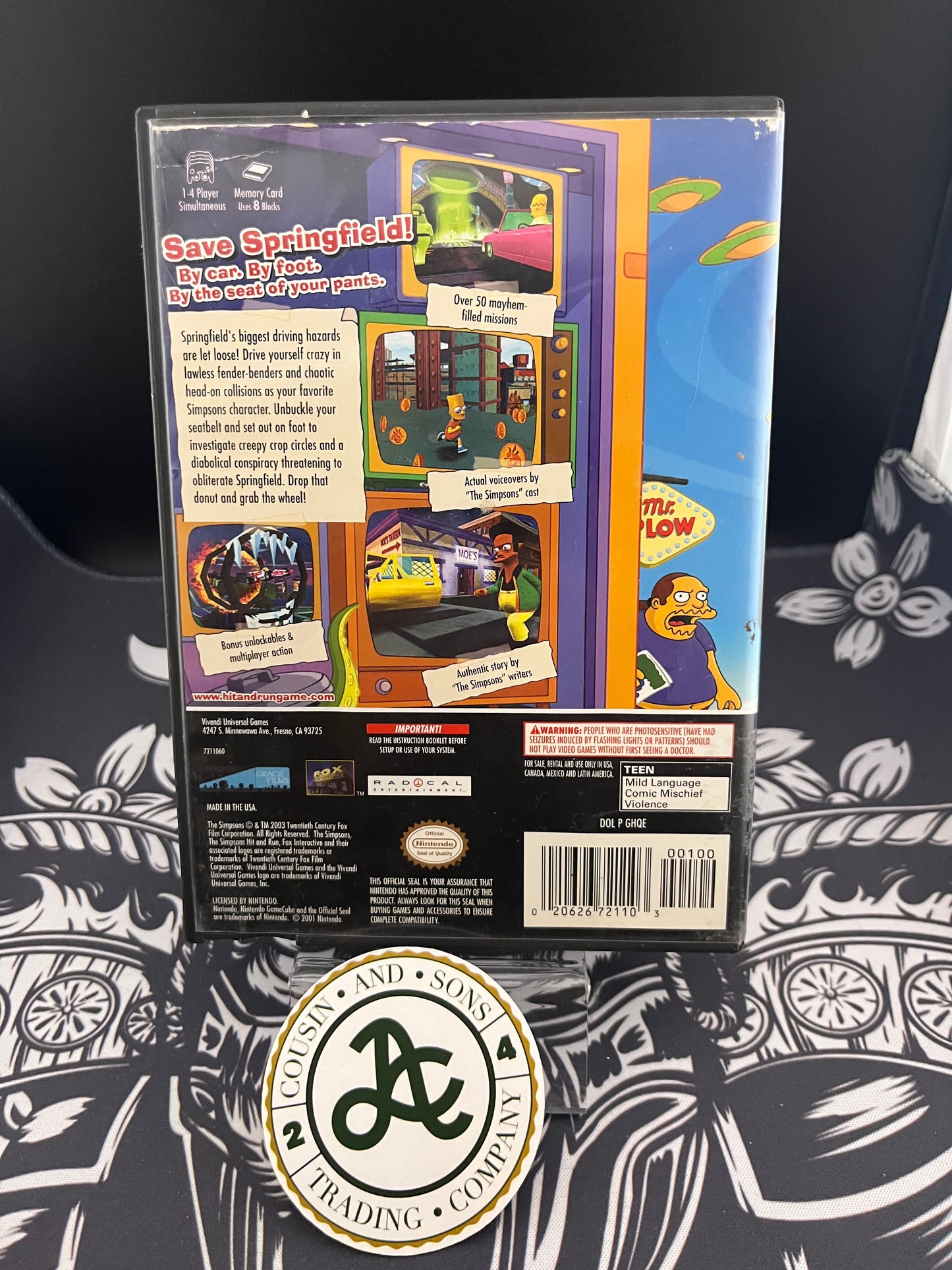 The Simpsons Hit & Run GameCube CIB