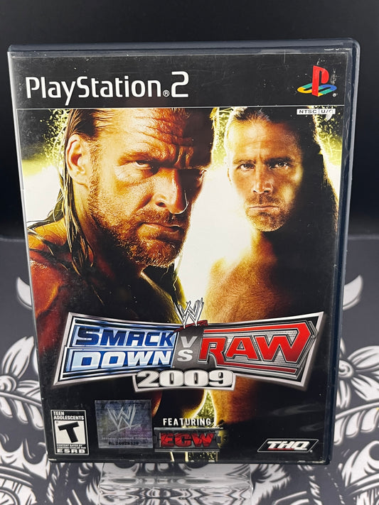 Smackdown vs Raw wwe 2009 ps2 CIB