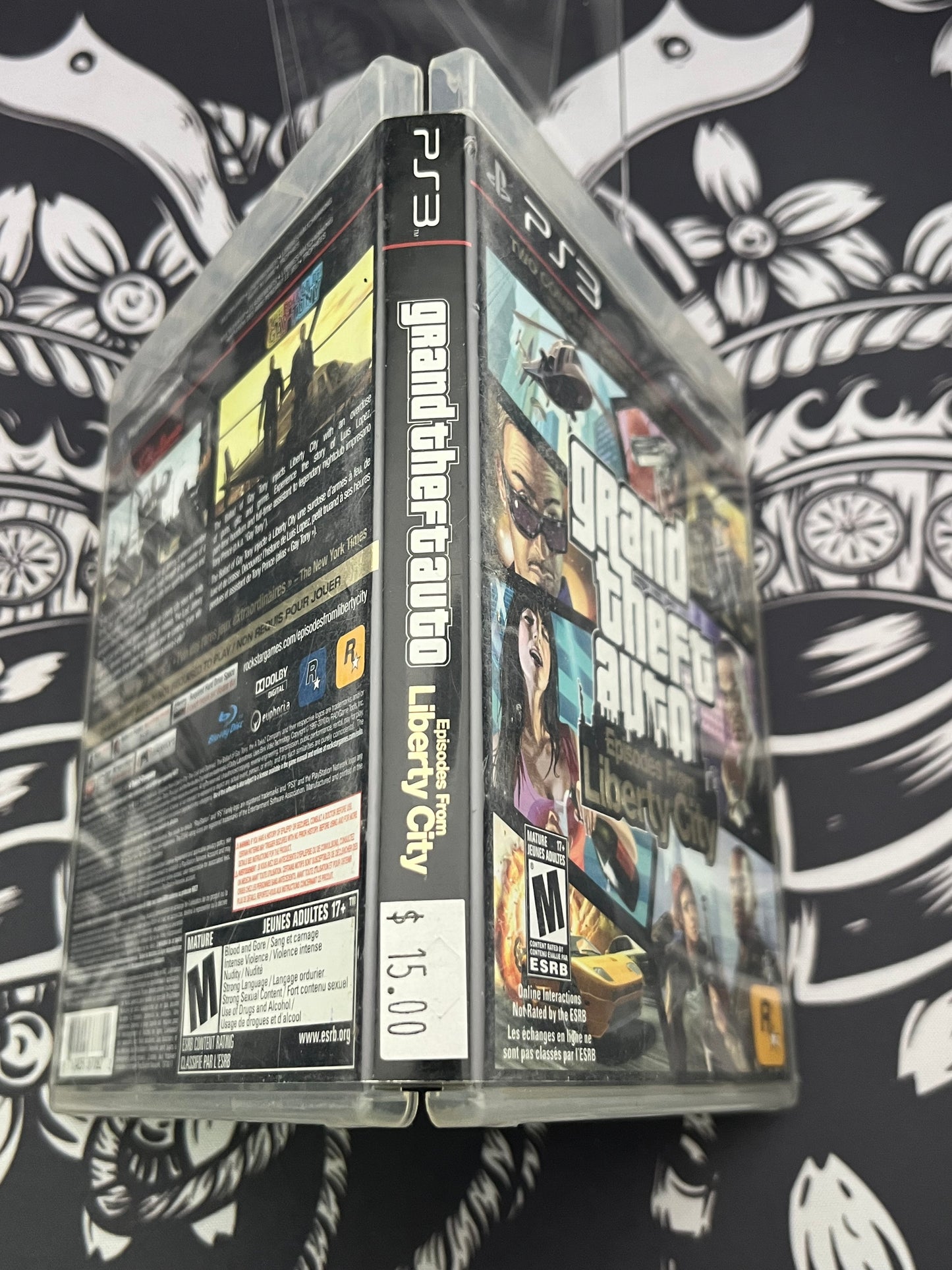 GTA Episodes from Liberty City PS3 CIB No Map