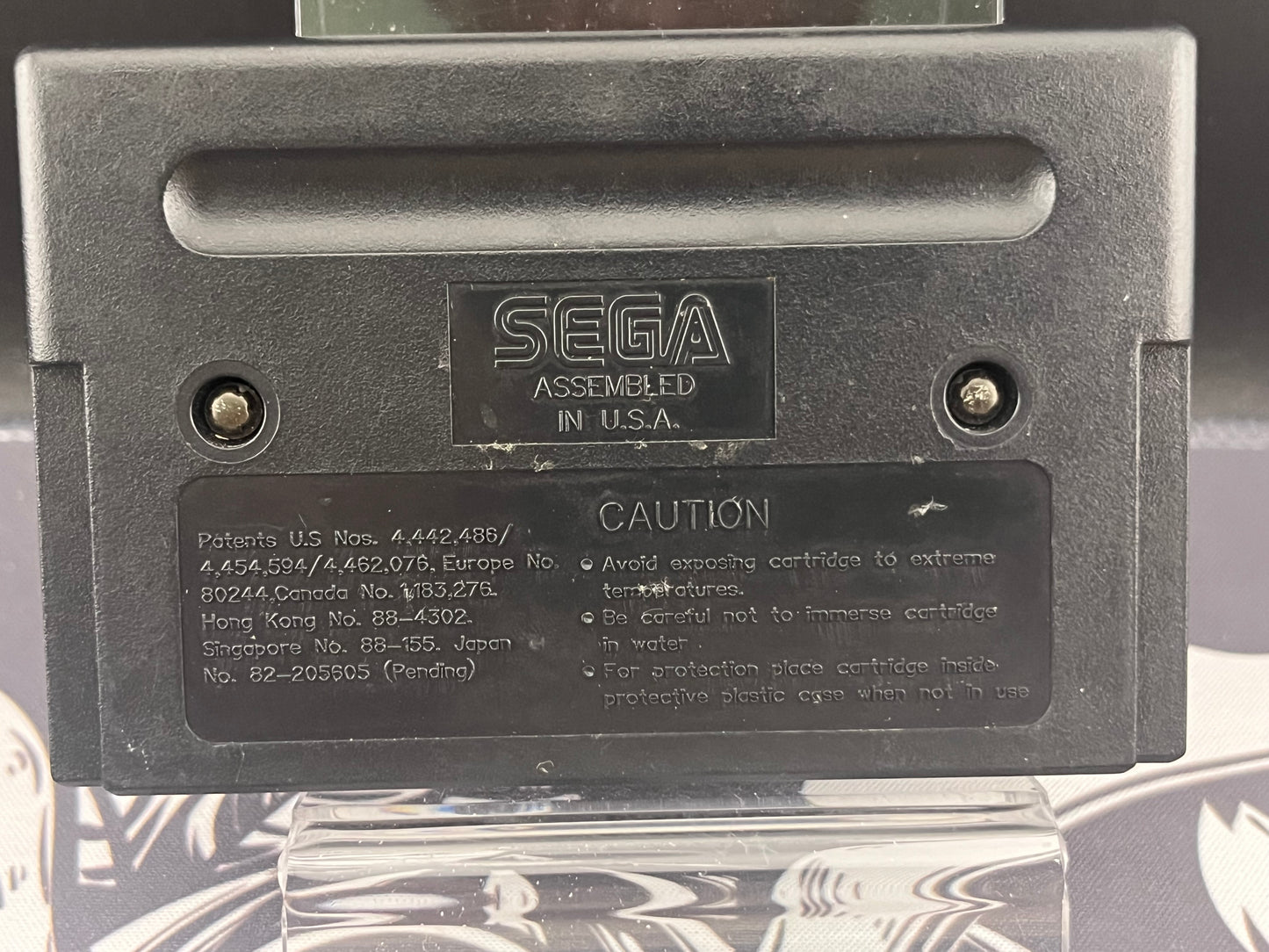 Sonic the Hedgehod Sega Genesis No manual