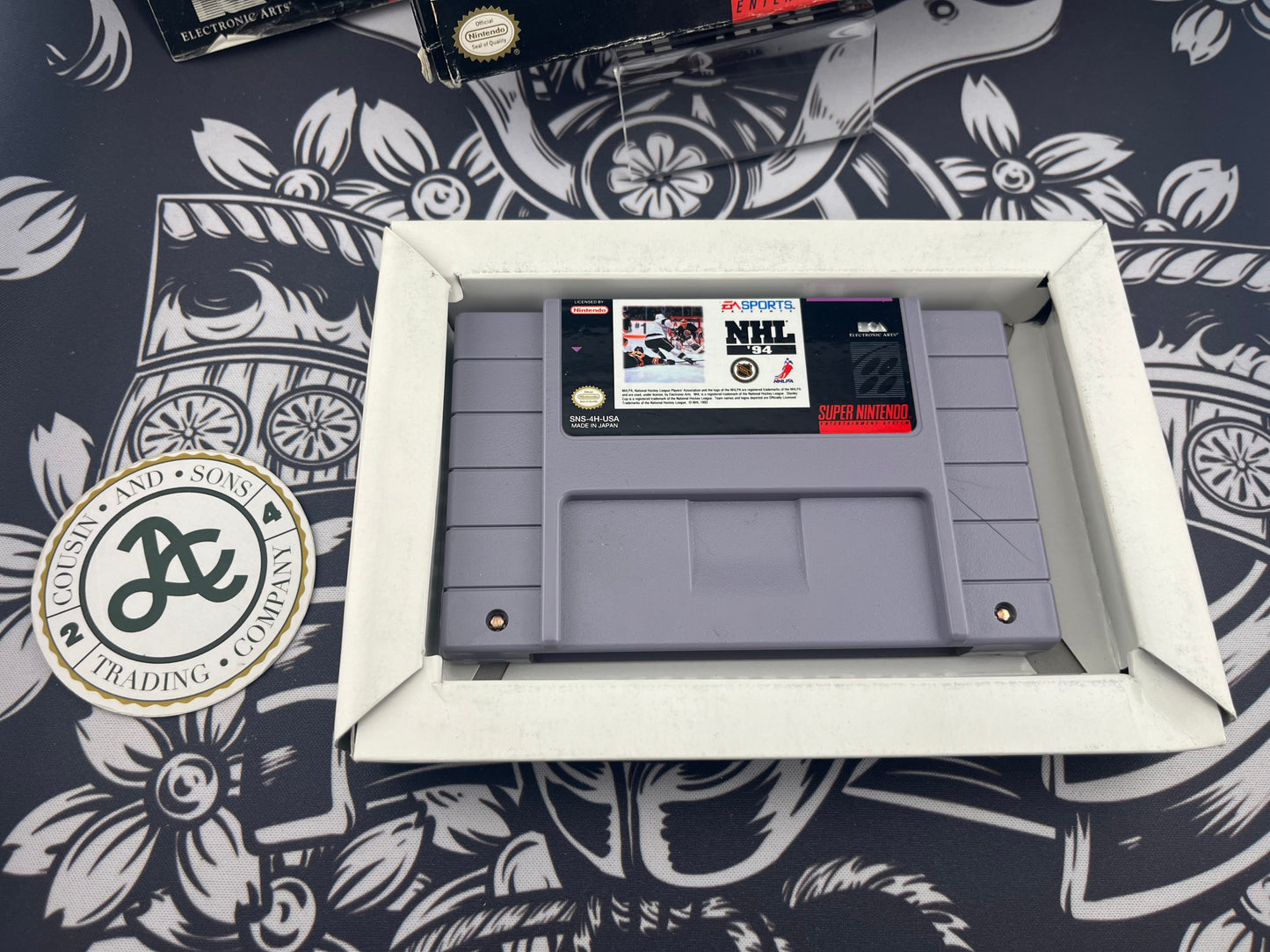 NHL 94 SNES CIB