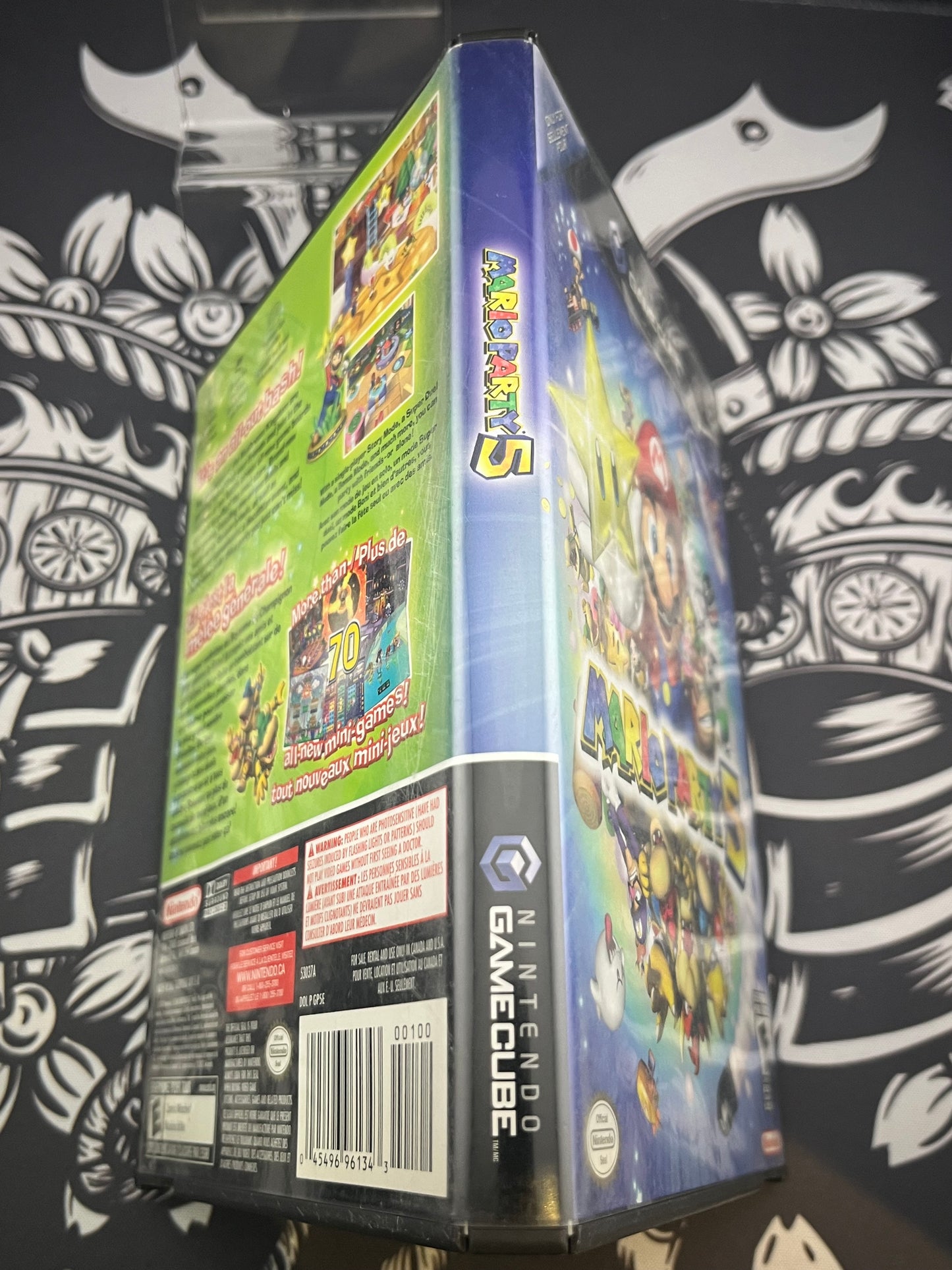 Mario Party 5 GameCube GC no manual - Game and Case Only