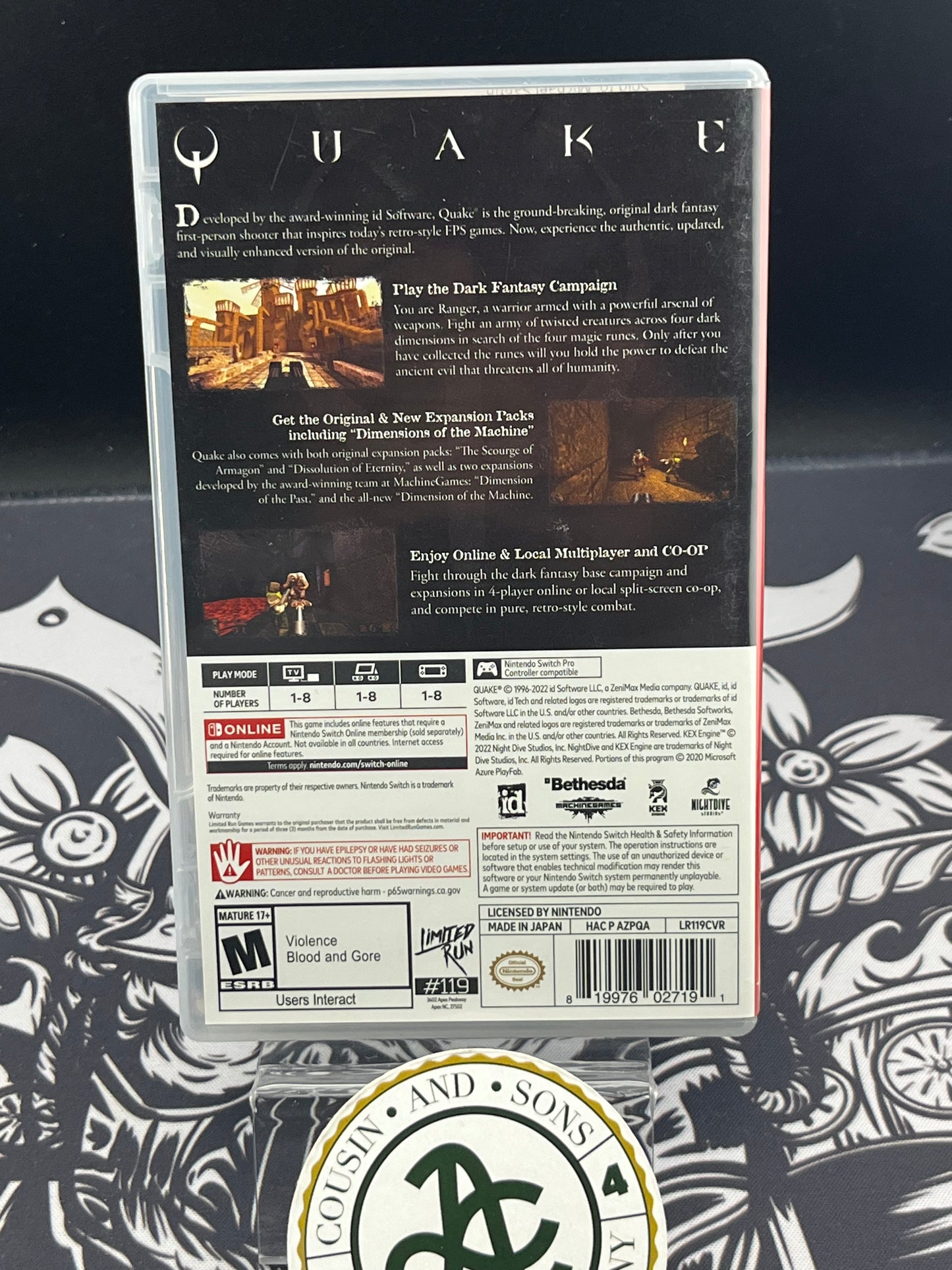 Quake Switch CIB