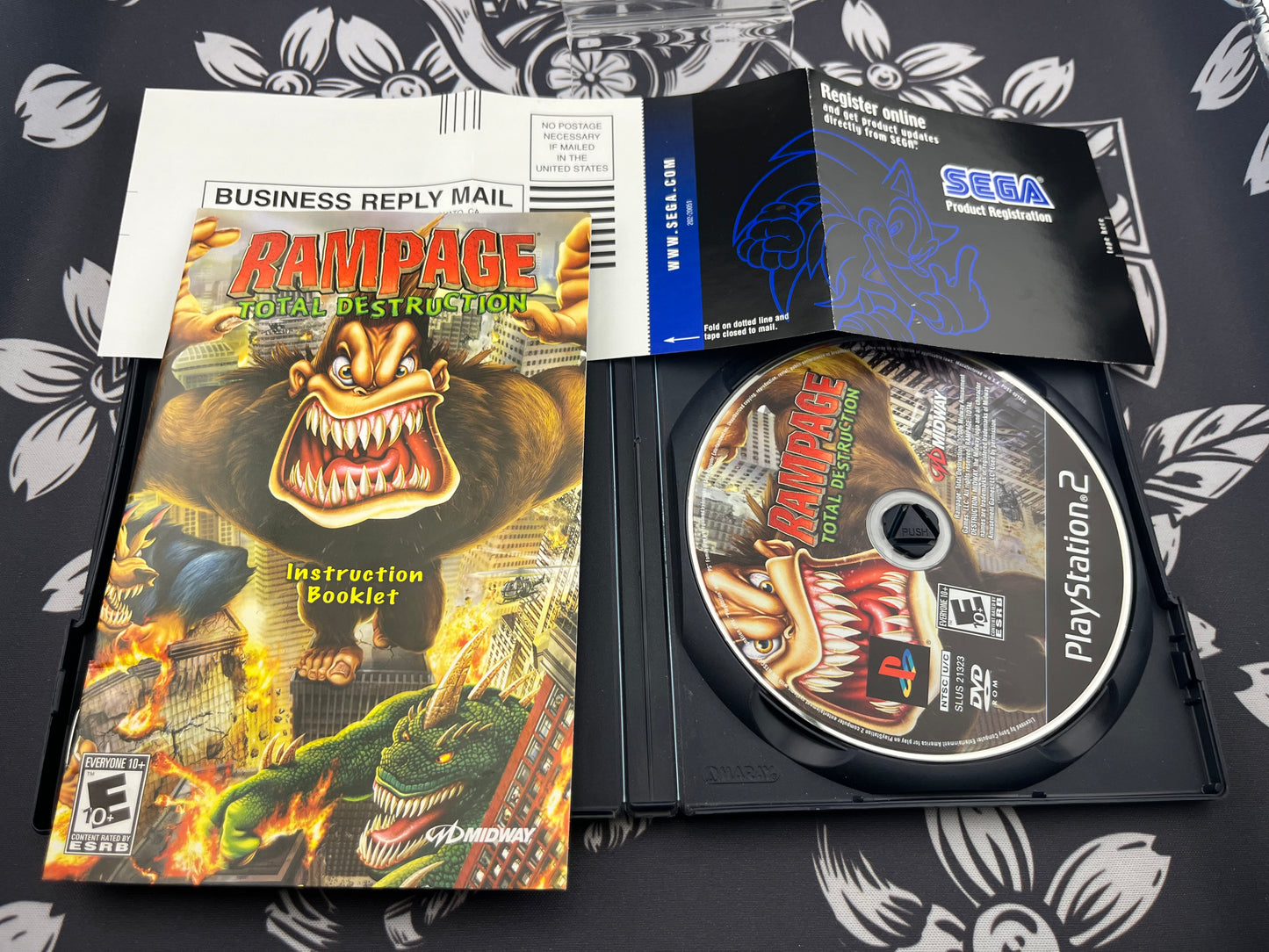 Rampage Total Destruction PS2 CIB