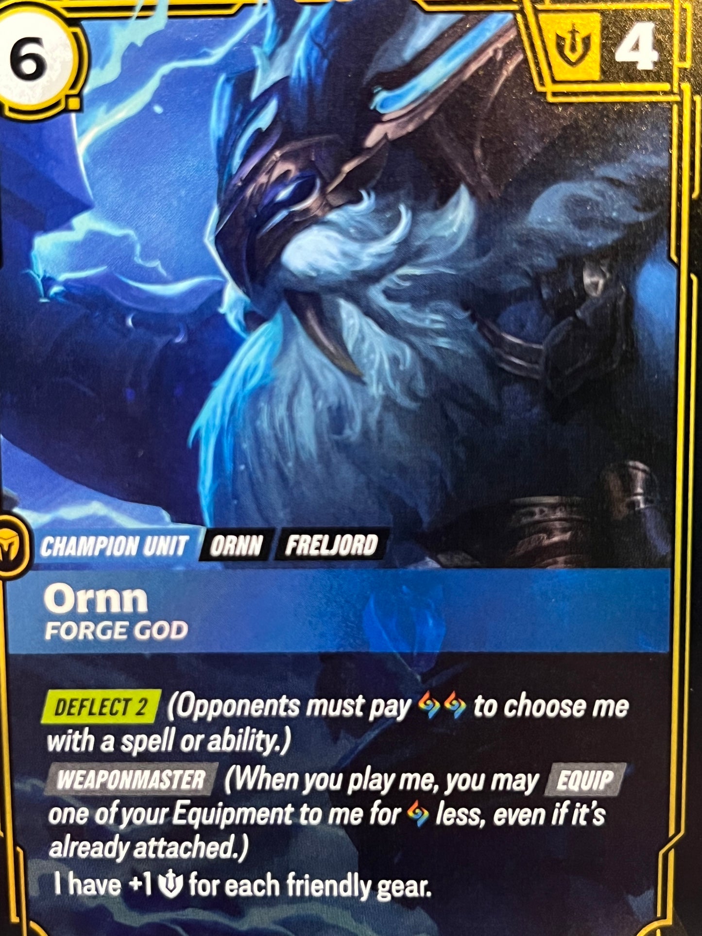Ornn 085a/221 Near Mint