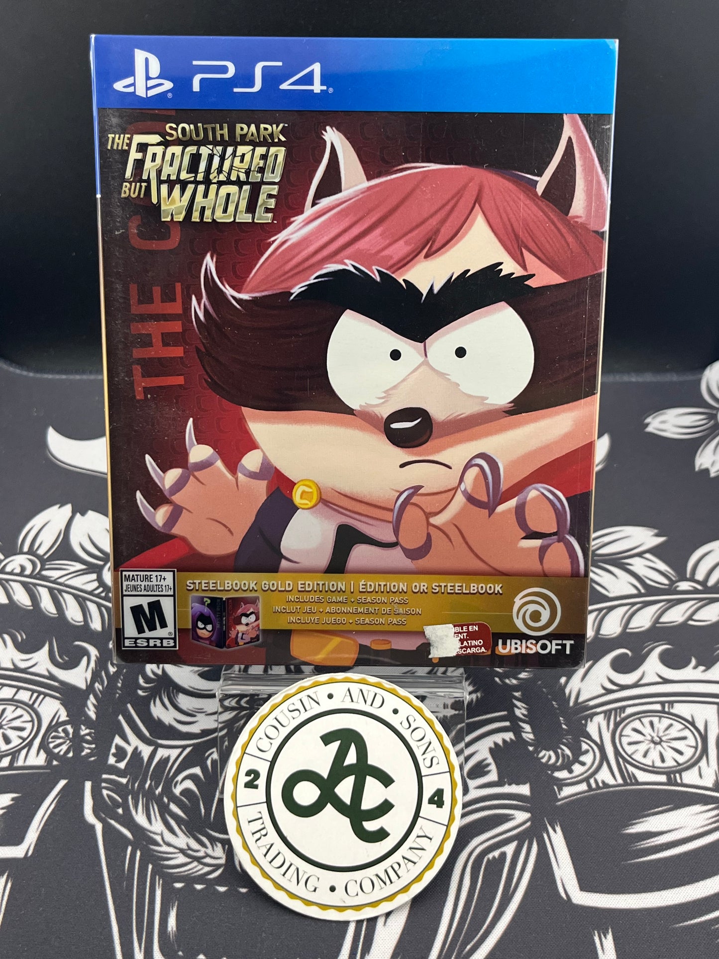 The South Park The Fractured but Whole Steelbook PS4 CIB