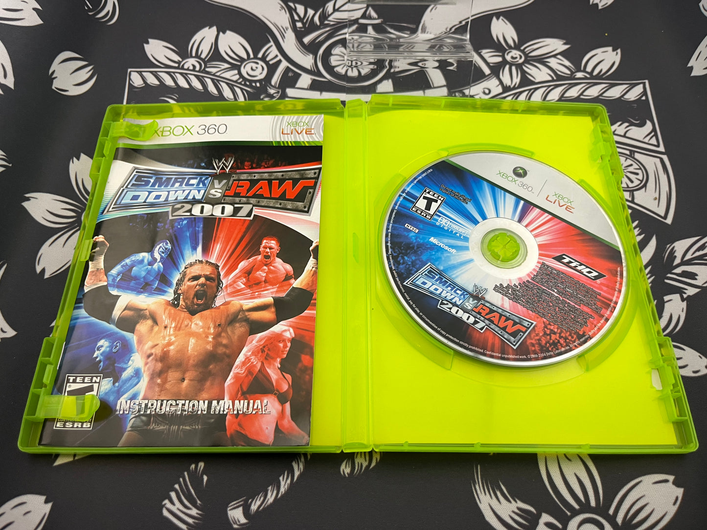 Smackdown Vs Raw 2007 Xbox 360 CIB