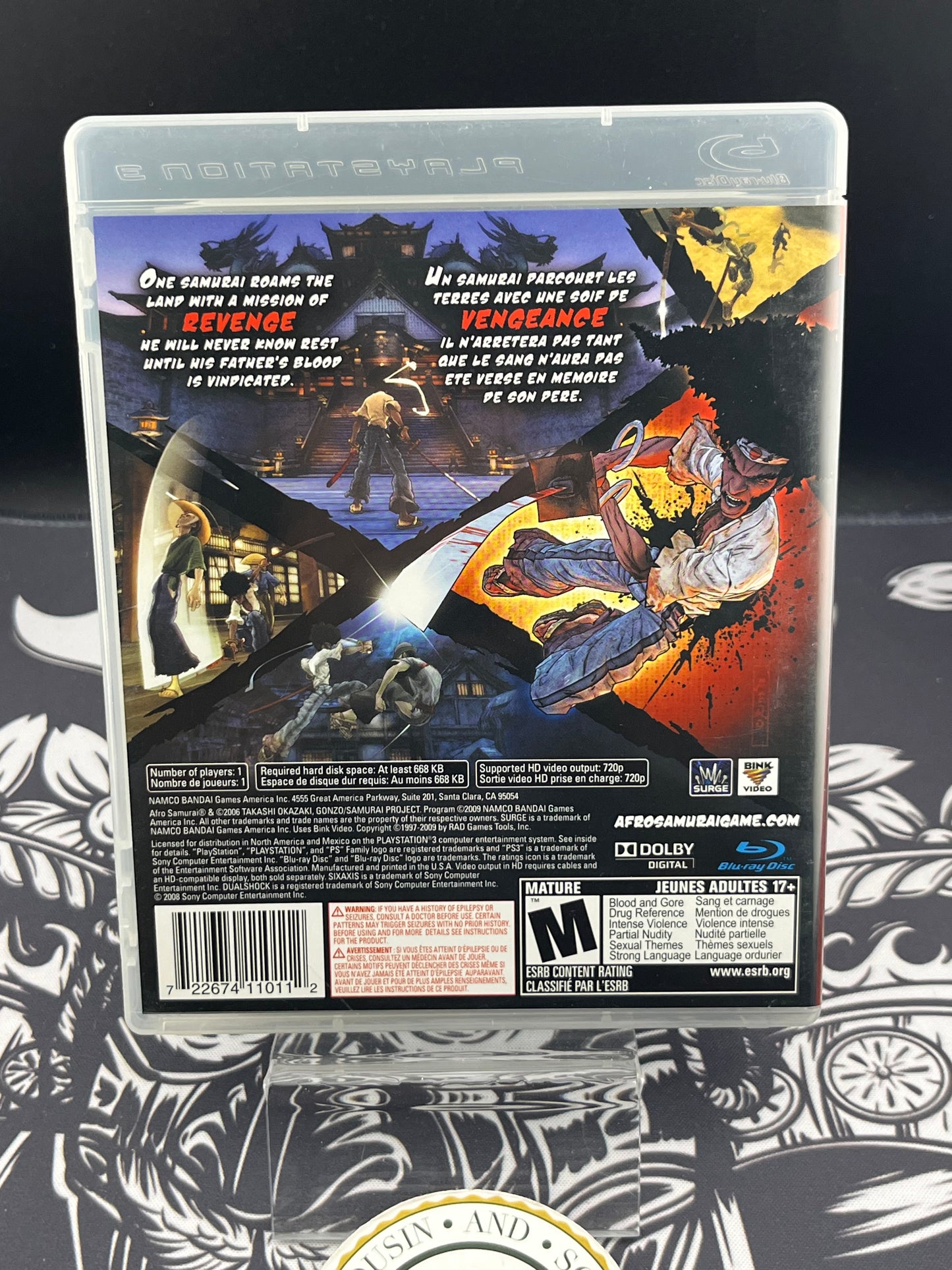 Afro Samurai PS3 CIB