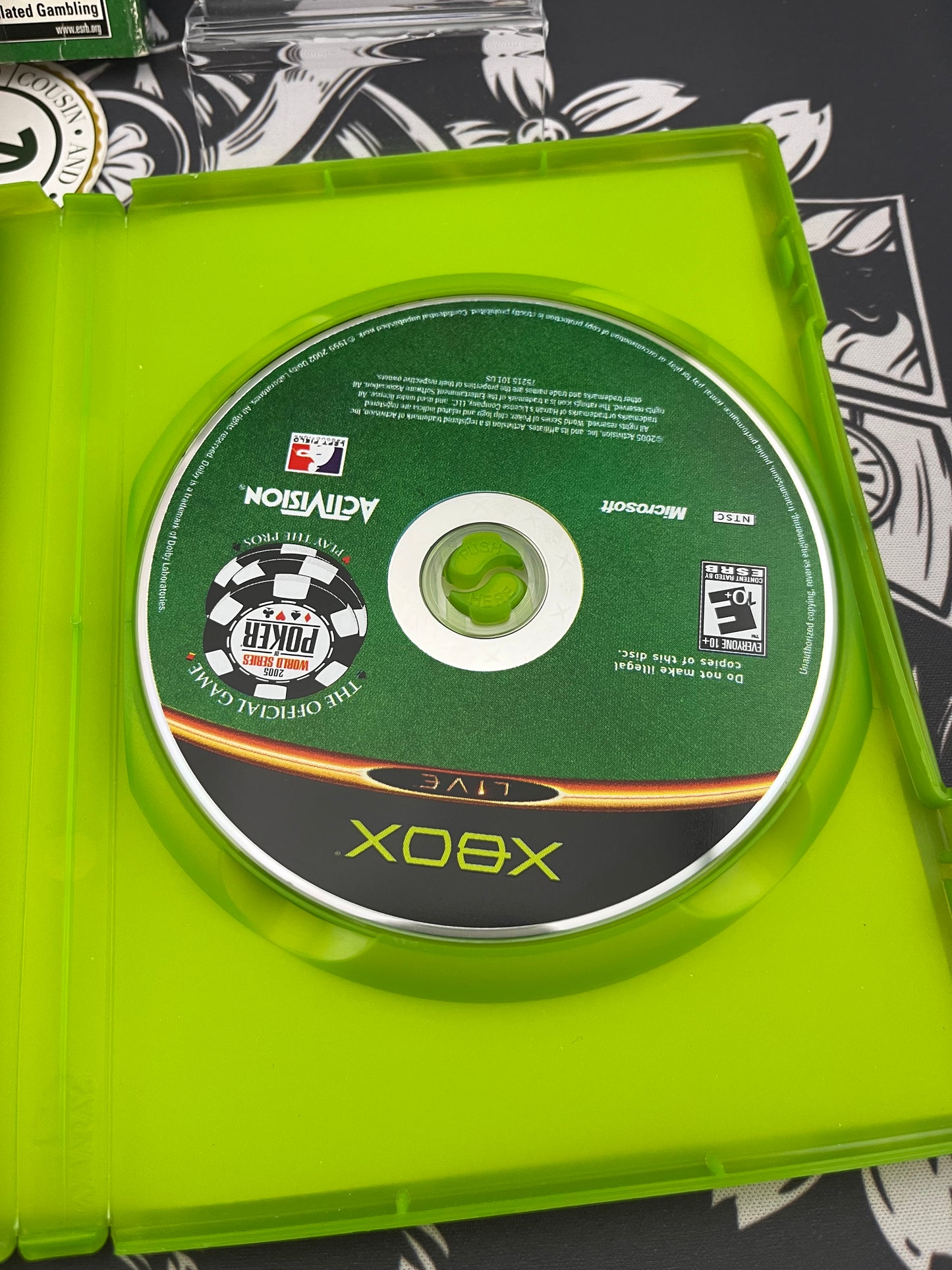 World Series Poker Xbox CIB
