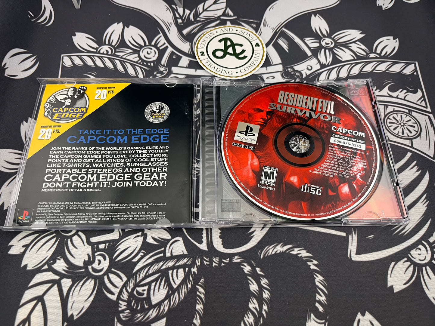 Resident Evil Survivor PlayStation CIB