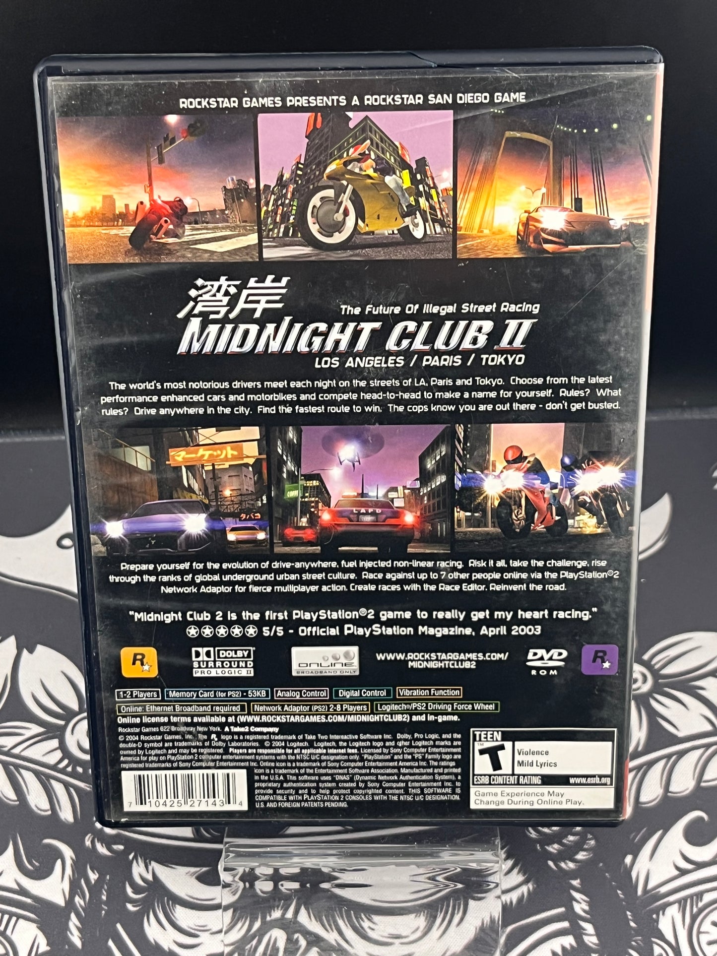 Midnight Club 2 II GH PS2 CIB
