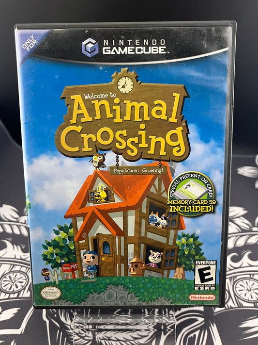 Animal Crossing GameCube black label  CIB