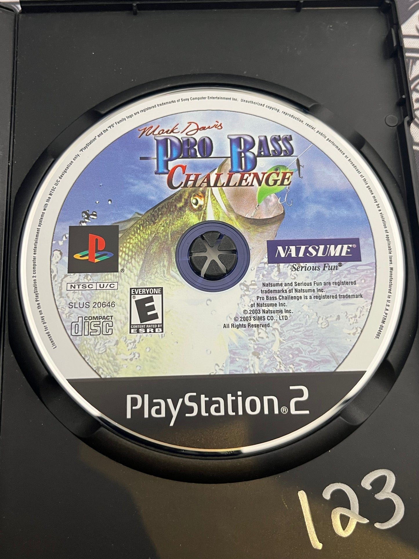 Pro Bass Challenge PS2 CIB