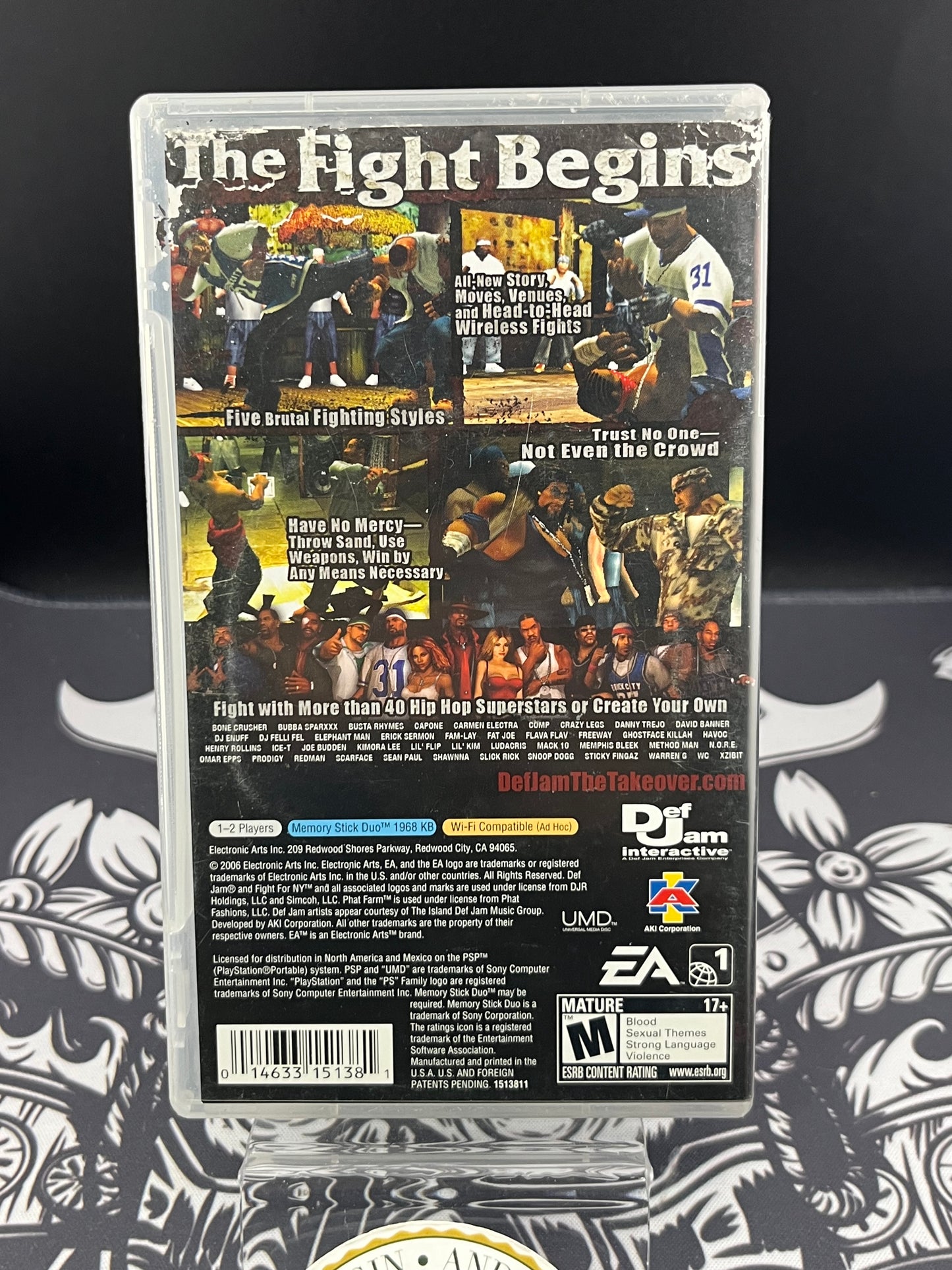 Def Jam Fight for NY The Takeover PSP CIB