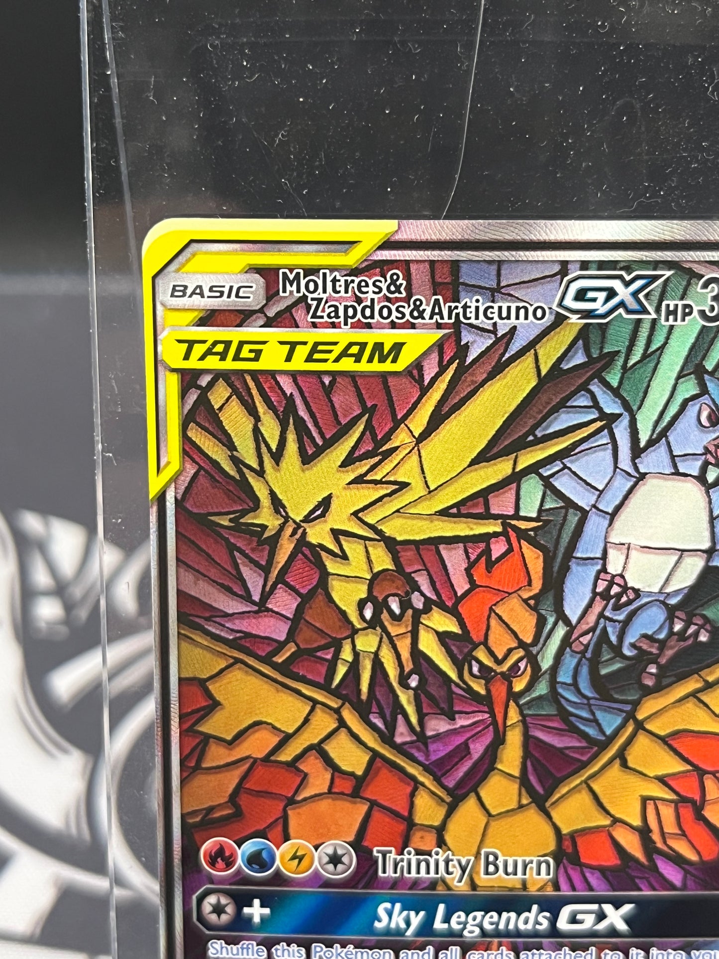 Moltres Zapdos Articuno GX Tag Team SM210 Pokemon Sun Moon Black Star Promo English NM