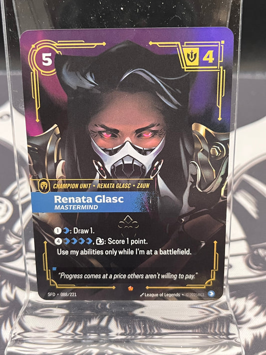 Renata Glasc - Mastermind Riftbound Spirit Forge 088/221