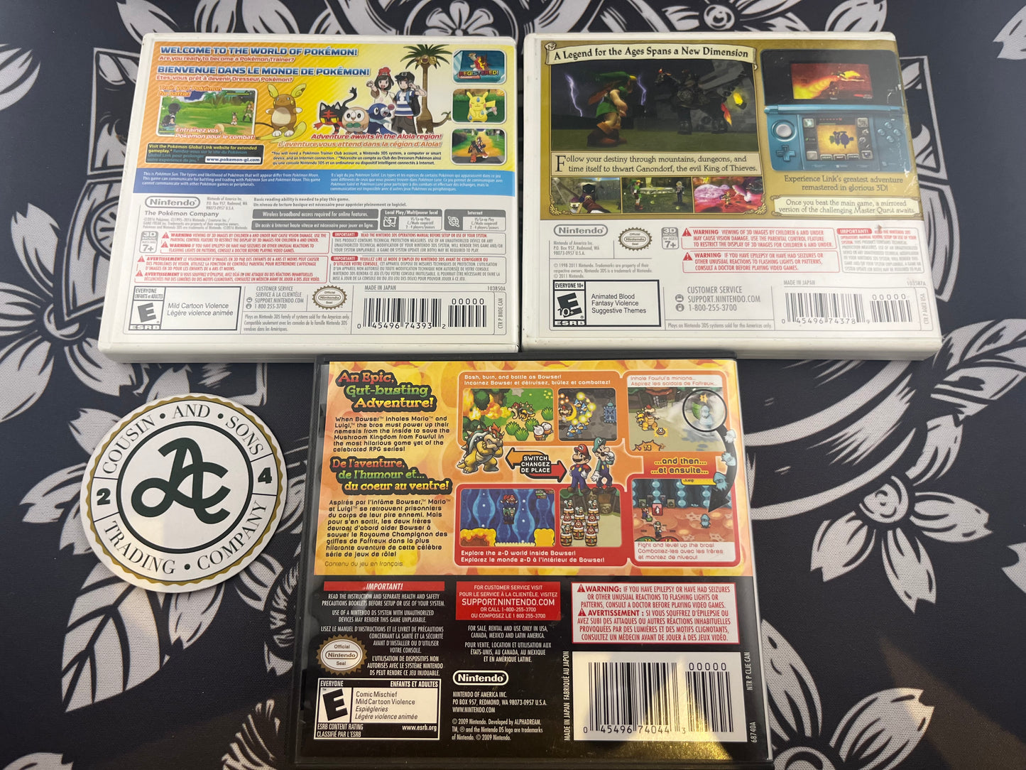New Nintendo 3DS Xl Red with 3 games