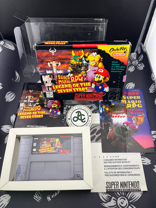 Super Mario RPG Legend of the Seven Stars  SNES CIB