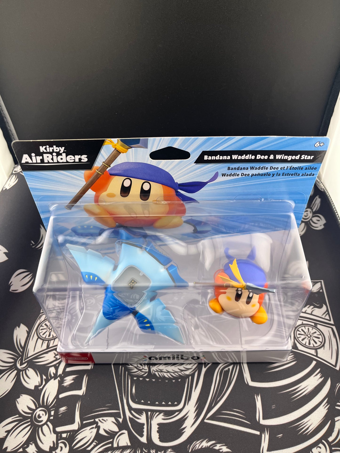Kirby AirRiders Bandana Waddle Dee & Winged Star amiibo