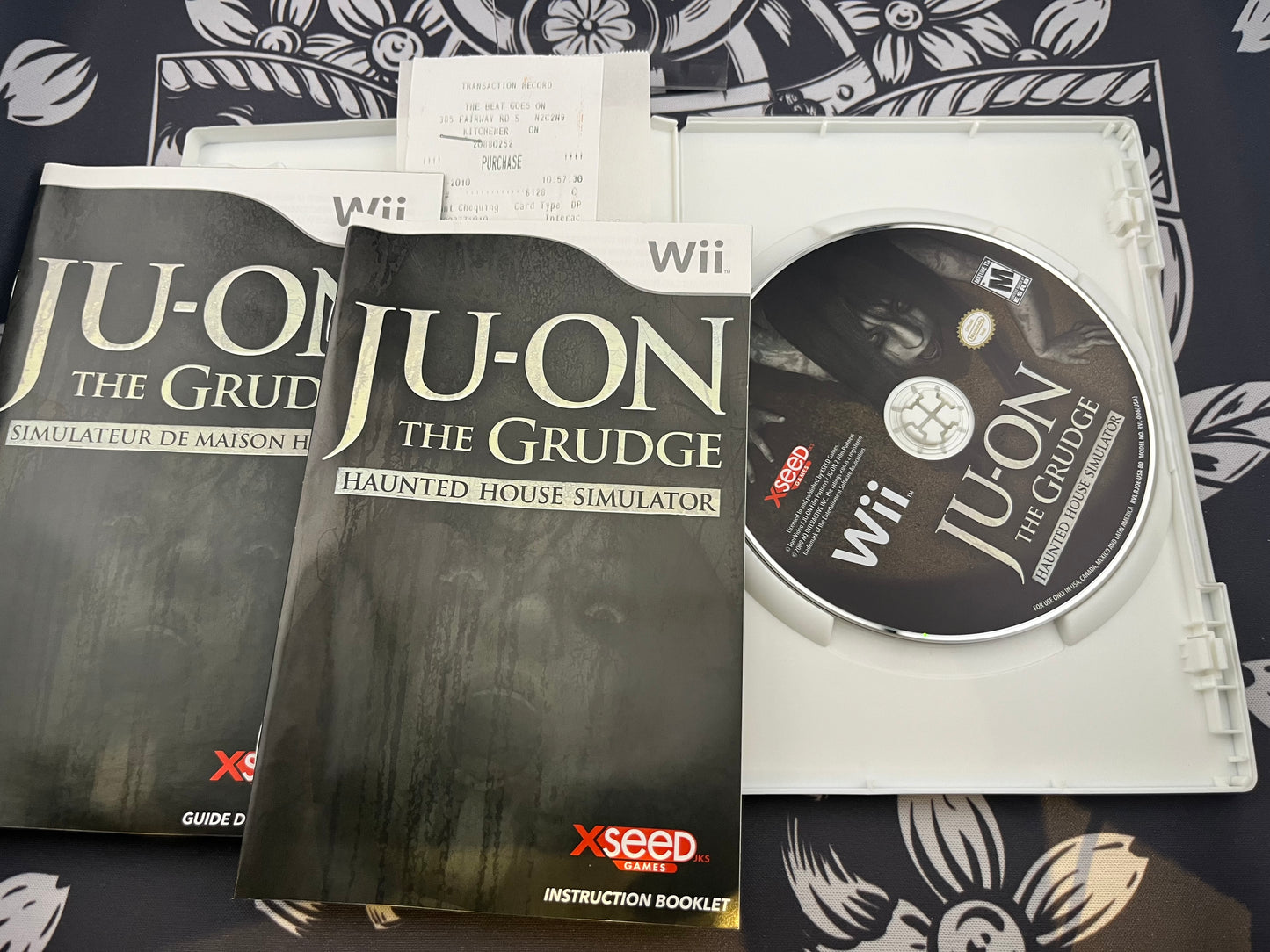 Ju-ON The Grudge Haunted House Simulateur De Maison Hantee Wii CIB
