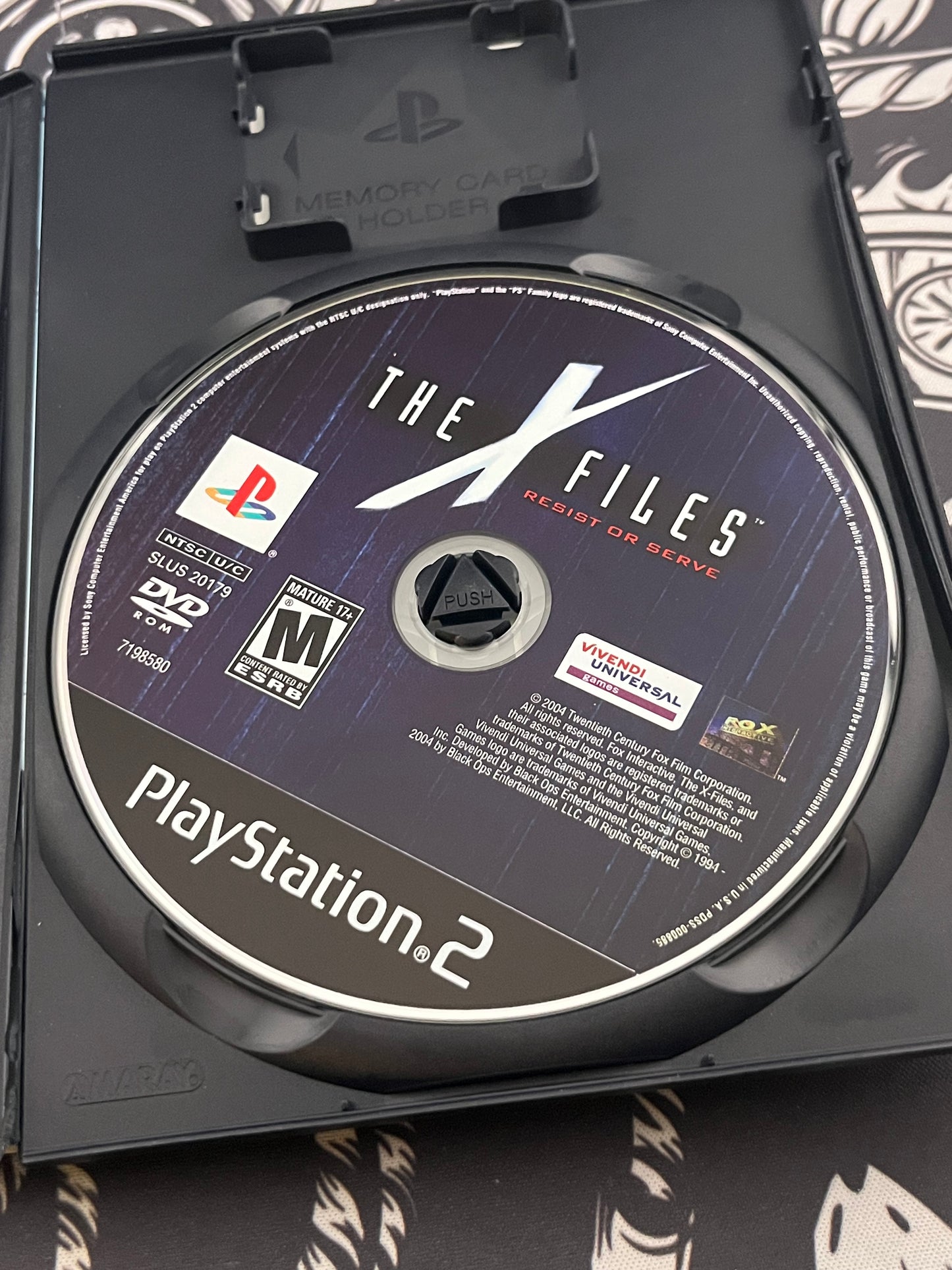 The X Files PS2 CIB