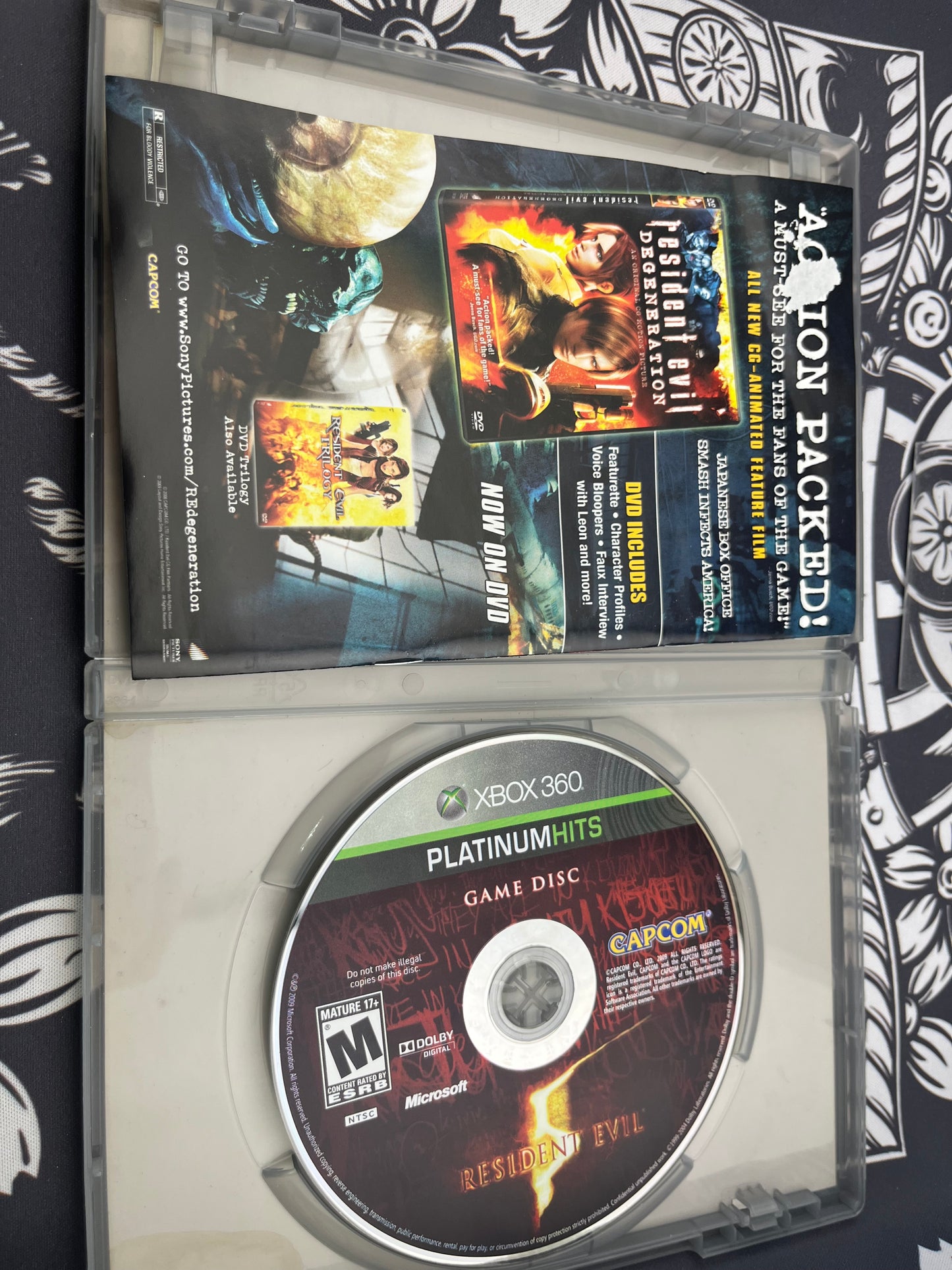Resident Evil 5 Platinum Hits Xbox 360 CIB