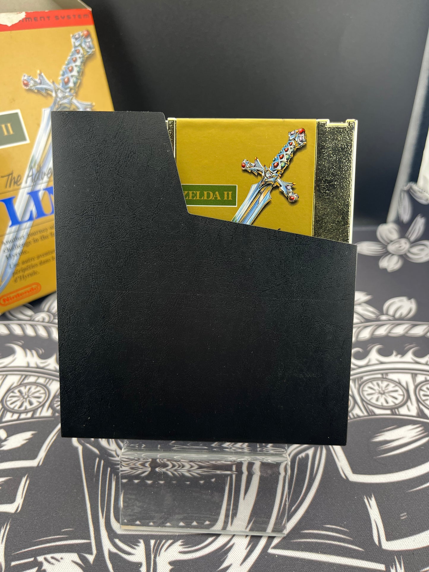 Zelda II 2 The adventure of Link almost CIB (gold cart) (missing inserts)
