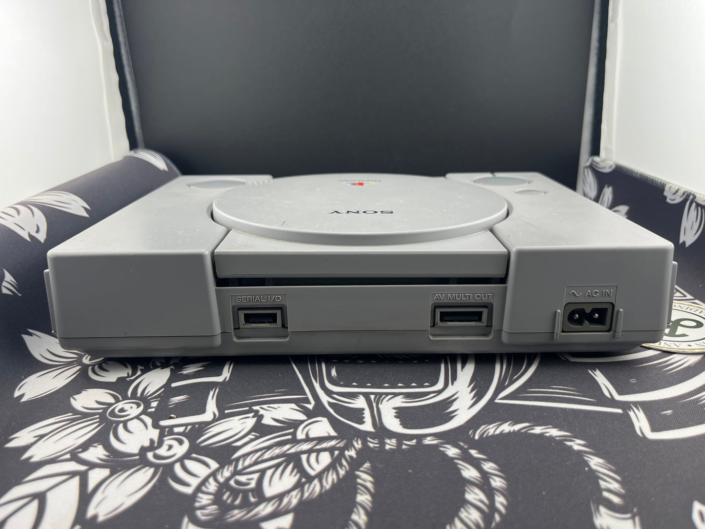 Sony PlayStation PS1 Original Console Grey 2 controllers + Cords SCPH-9001