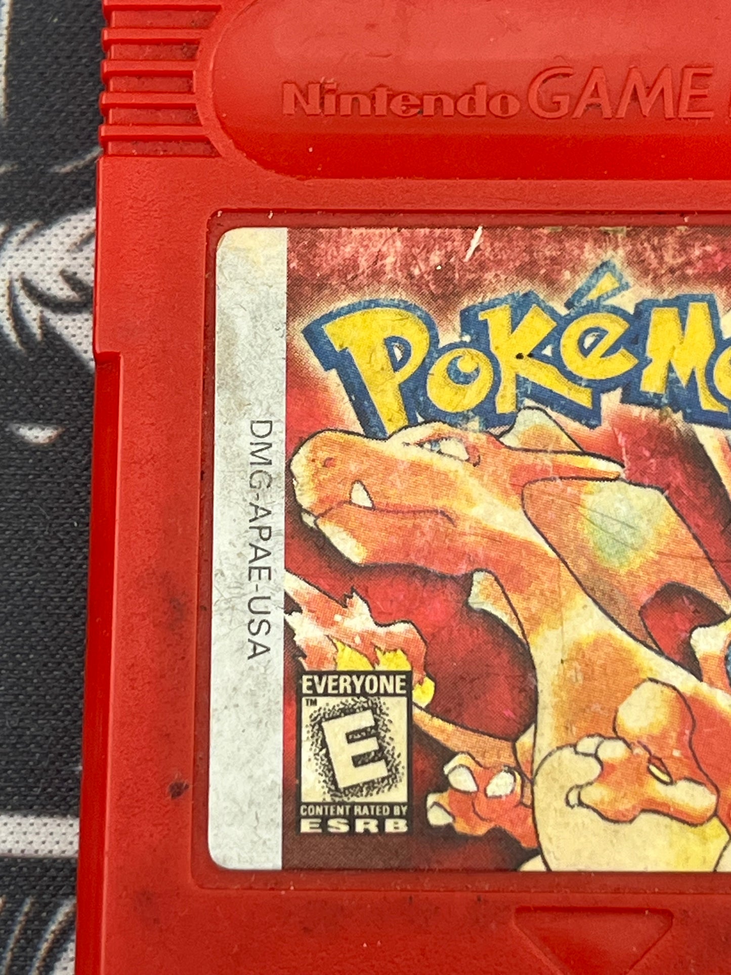 Pokémon Red First Print Gameboy Box Game and Manual