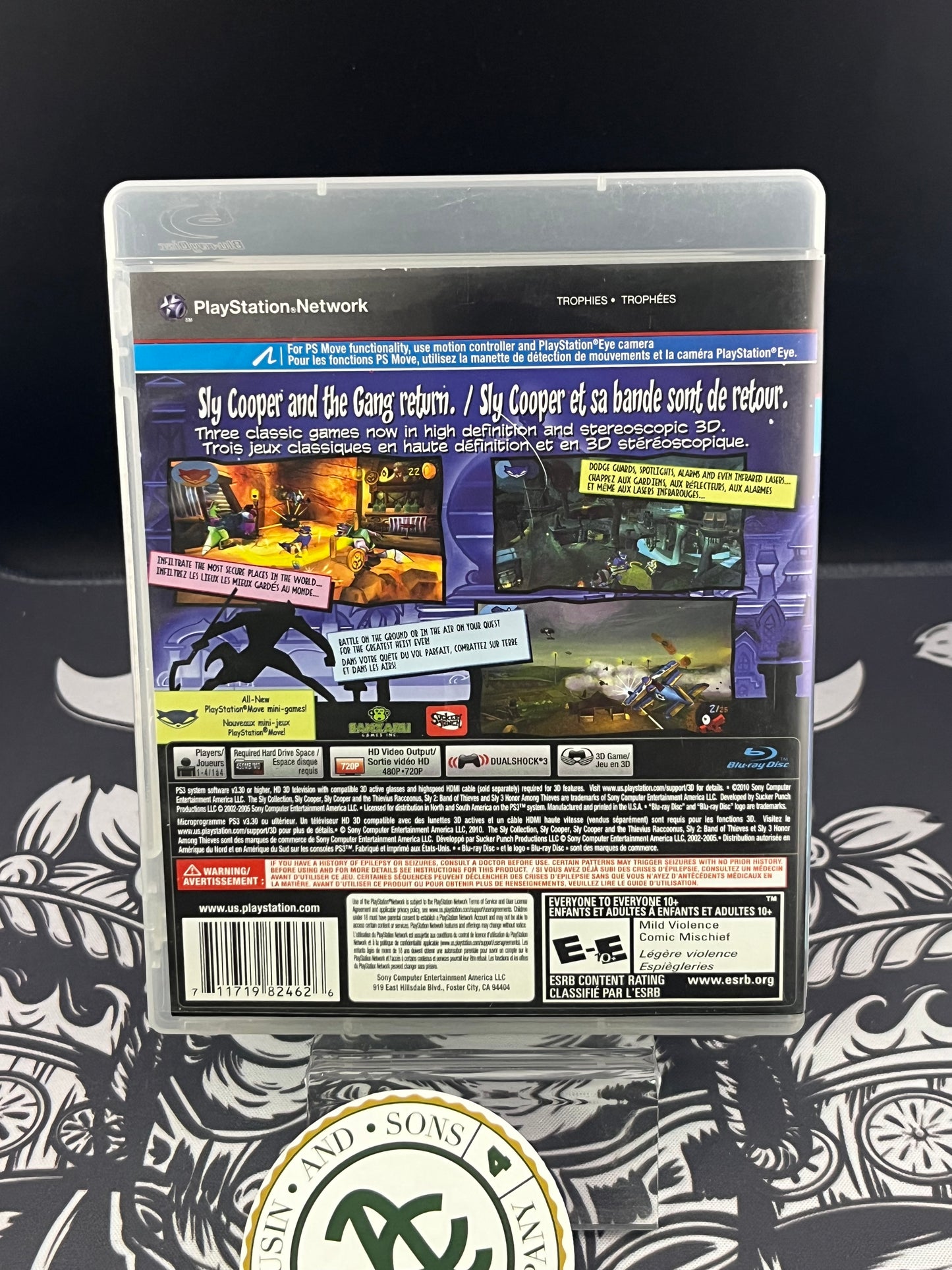 The Sly Cooper Collection PS3 CIB